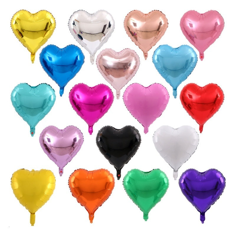 Heart-shaped Aluminum Balloon