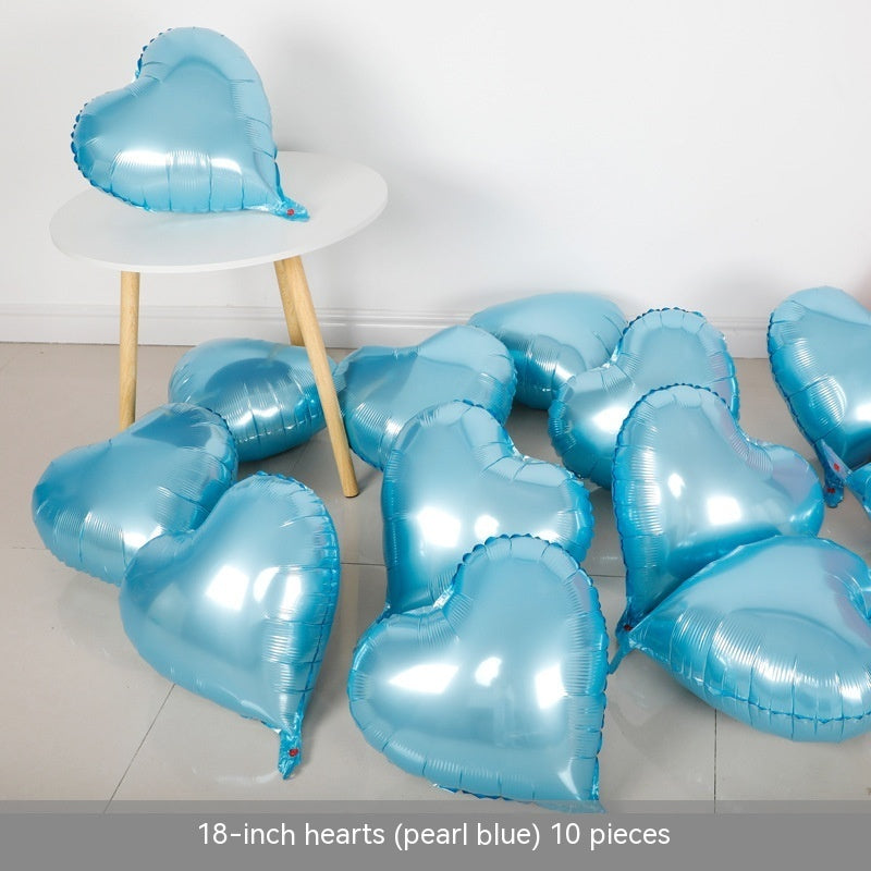 Heart-shaped Aluminum Balloon