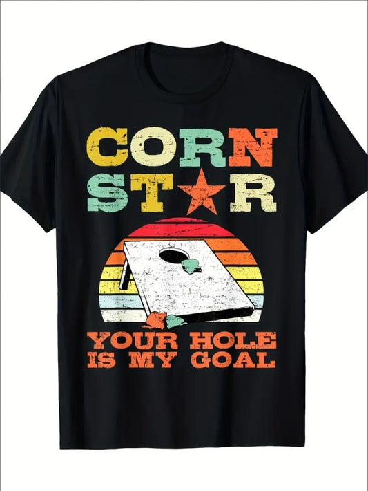 Corn Star, Your Hole Is My Target T-shirt