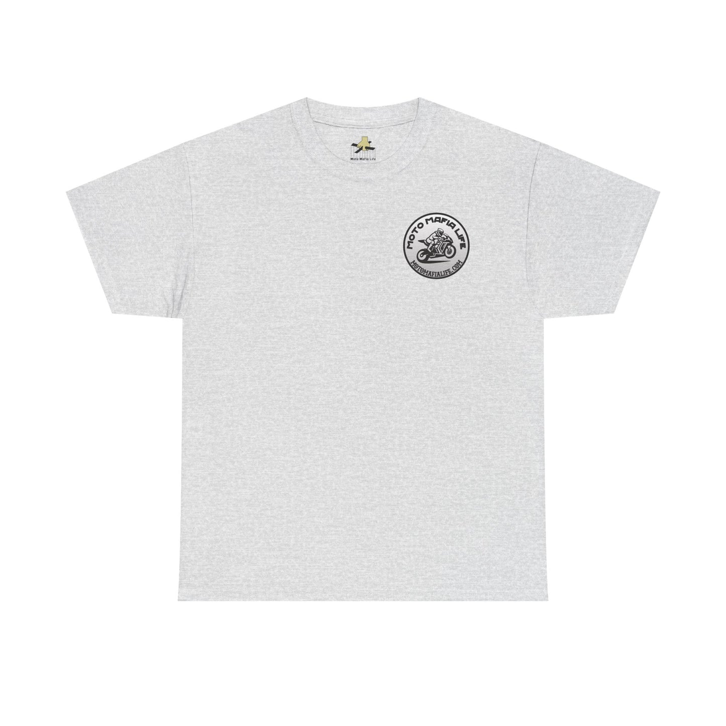 Be Brave, Never Give up, Moto Mafia Life, Heavy Cotton T-Shirt