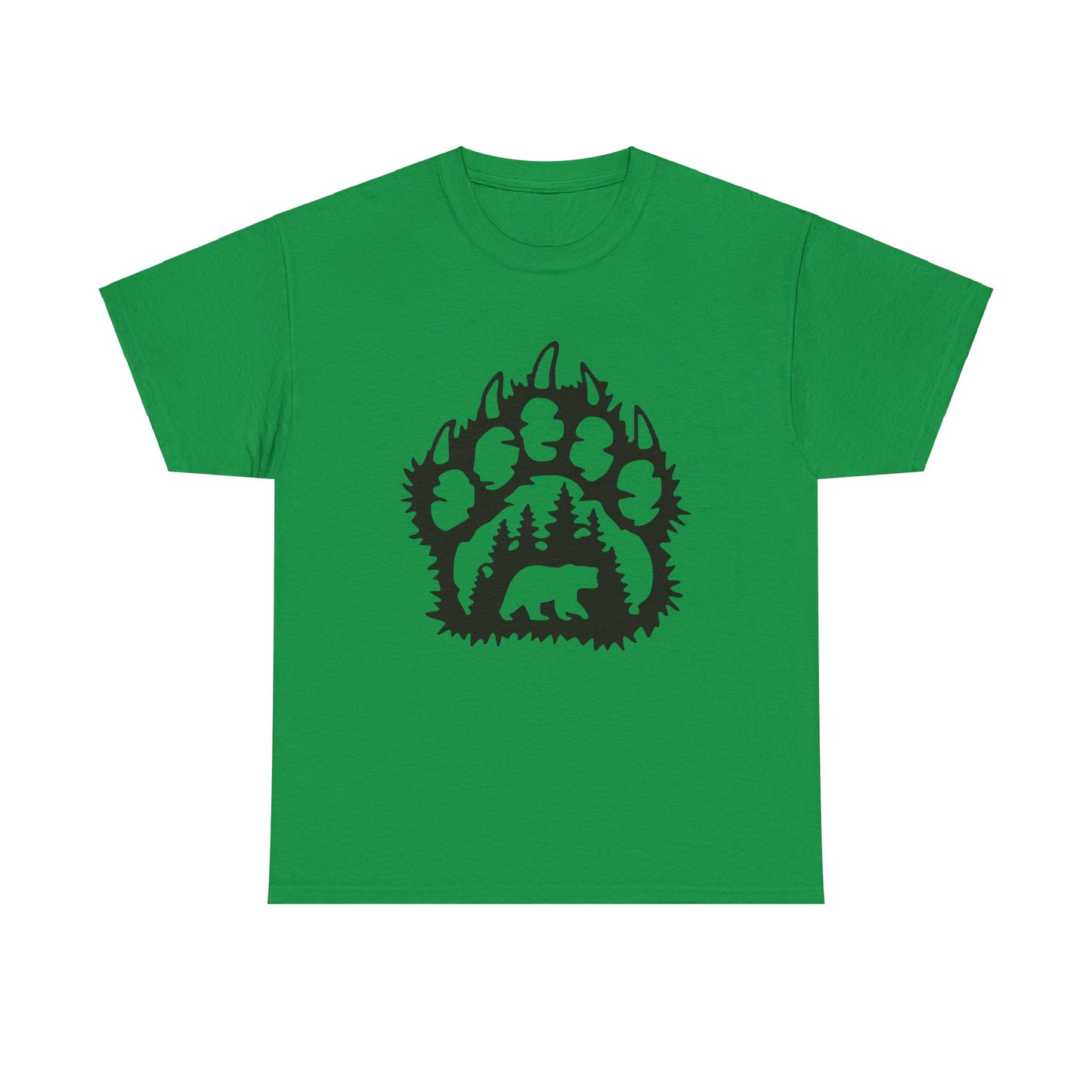 Bear Paw. Heavy Cotton T-Shirt