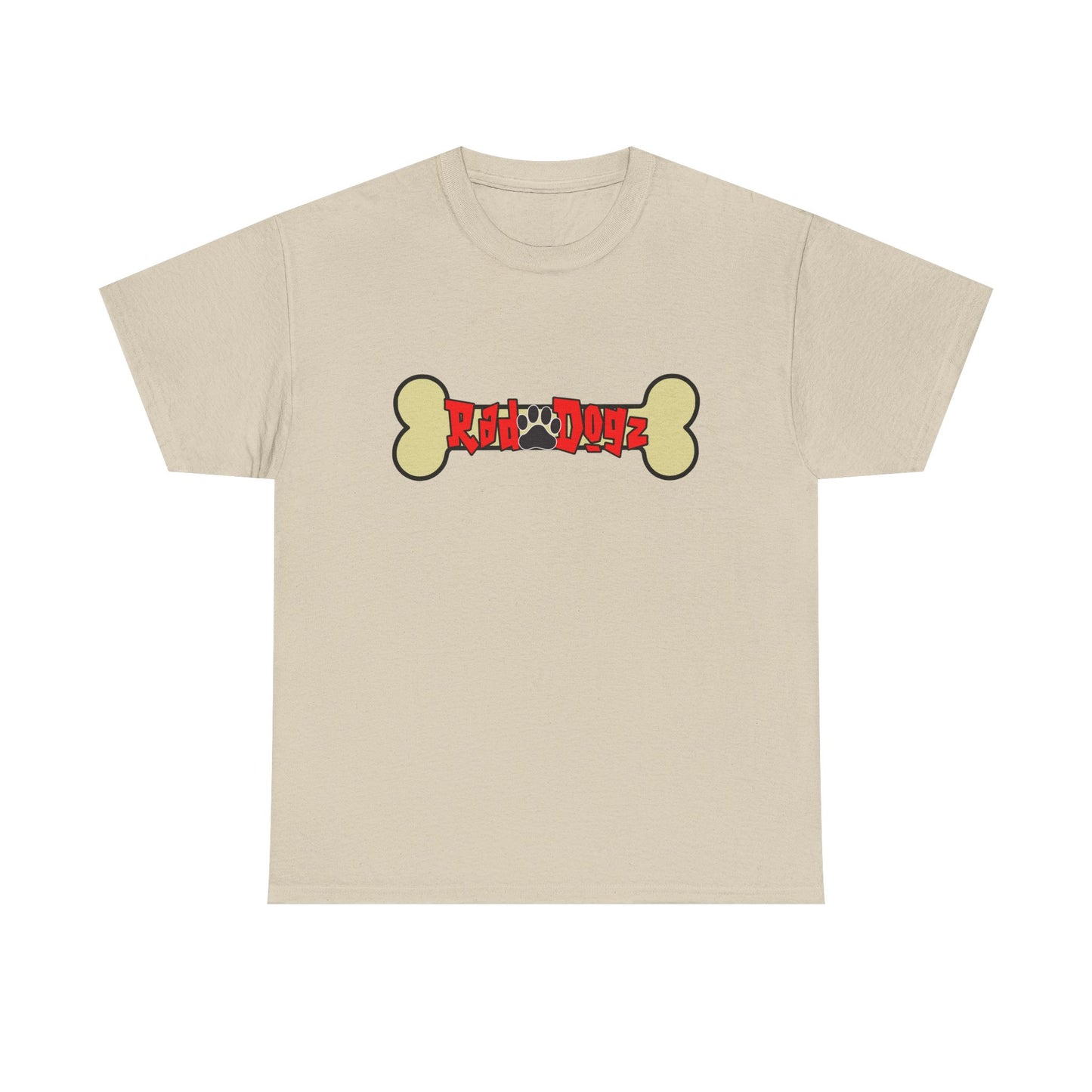 Rad Dogz Bone. Heavy Cotton T-Shirt