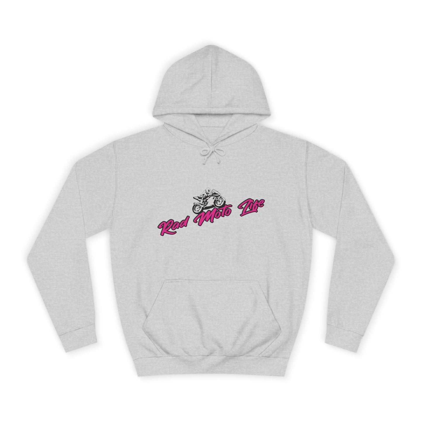 Break Rules, Rad Moto Life Unisex Hoodie - Biker Style Sweatshirt for Motorcycle Enthusiasts