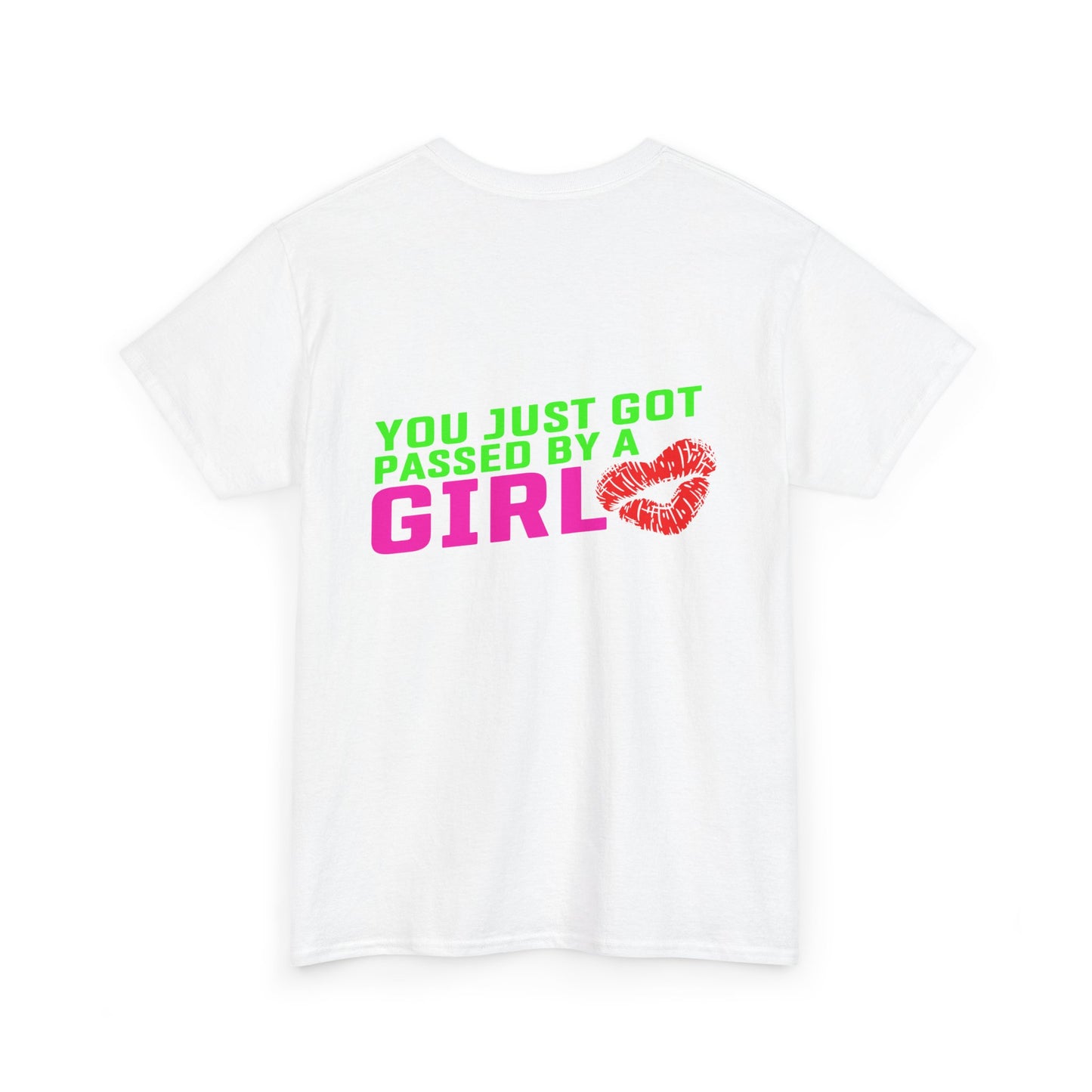 You just got passed by a Girl, Rad Moto Bunny, Heavy Cotton T-Shirt