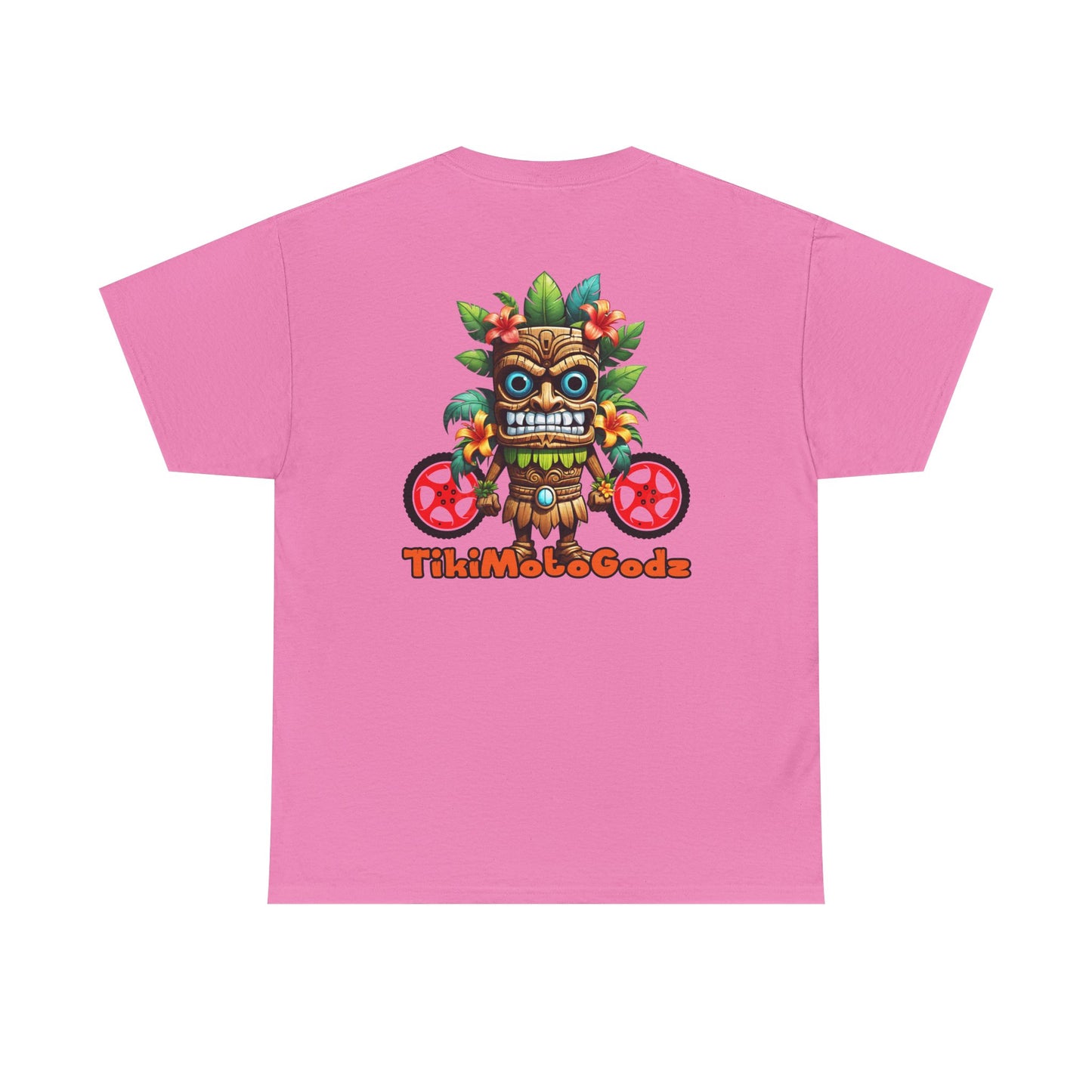 Tiki Moto Godz. Heavy Cotton T-Shirt