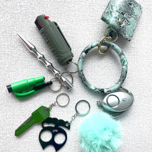 Green Snake Keychain Suit