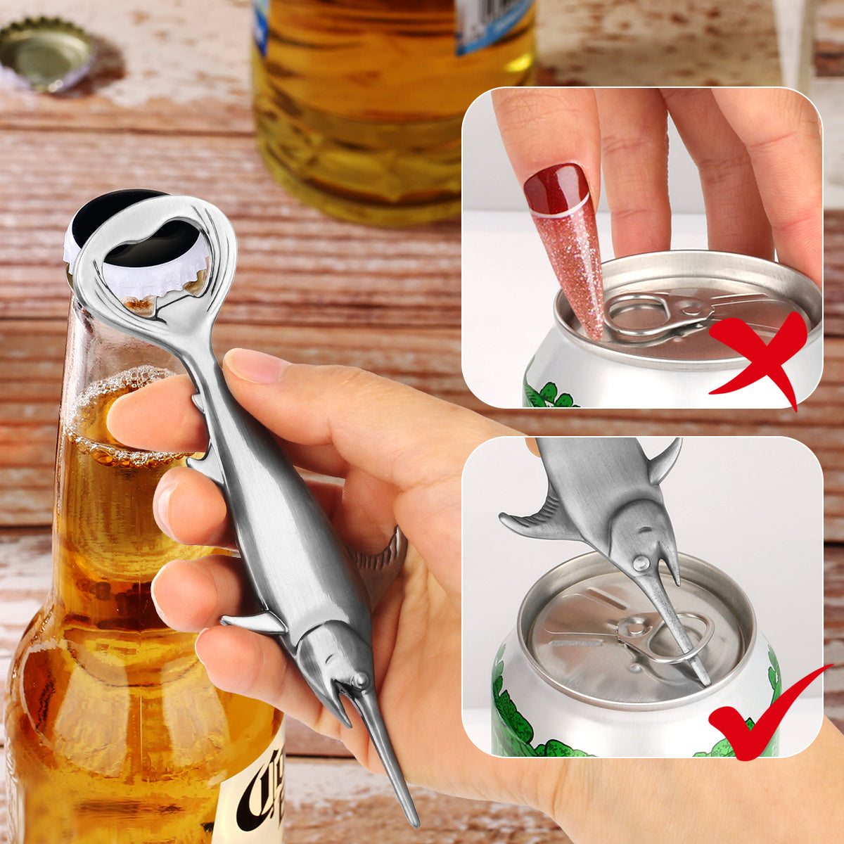 Swordfish Beer Bottle Opener