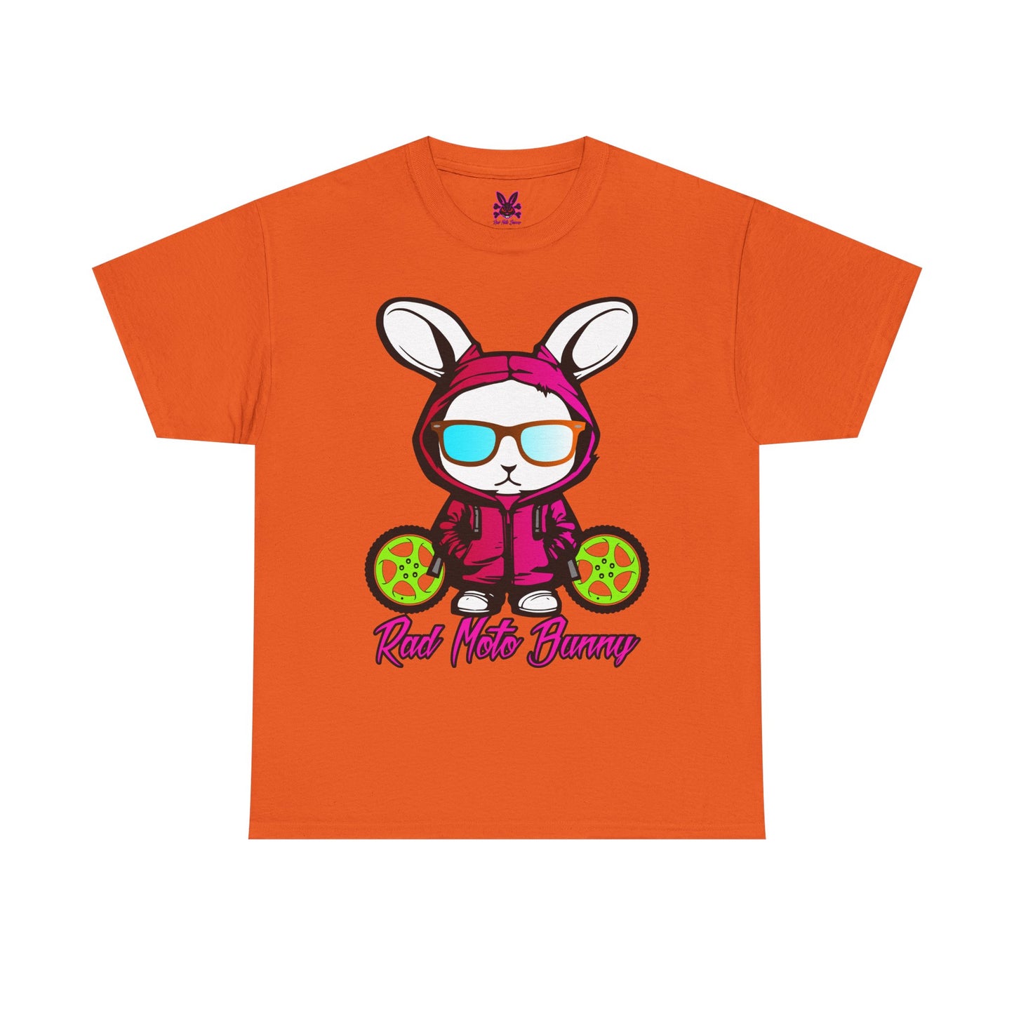Rad Moto Bunny, Heavy Cotton T-Shirt