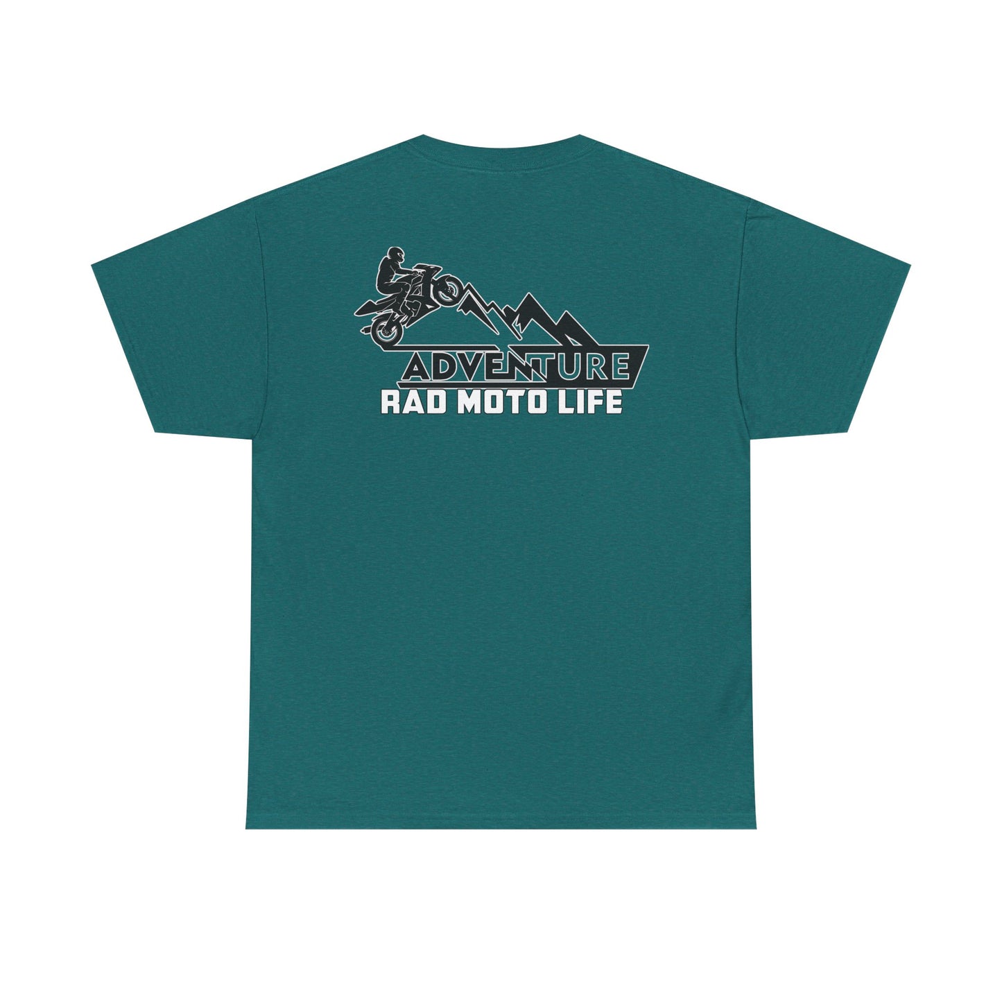 Adventure, Rad Moto Life, Heavy Cotton T-Shirt