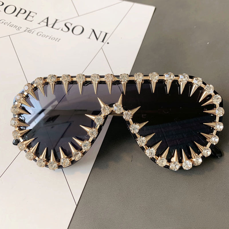 Spiked Diamond Sunglasses