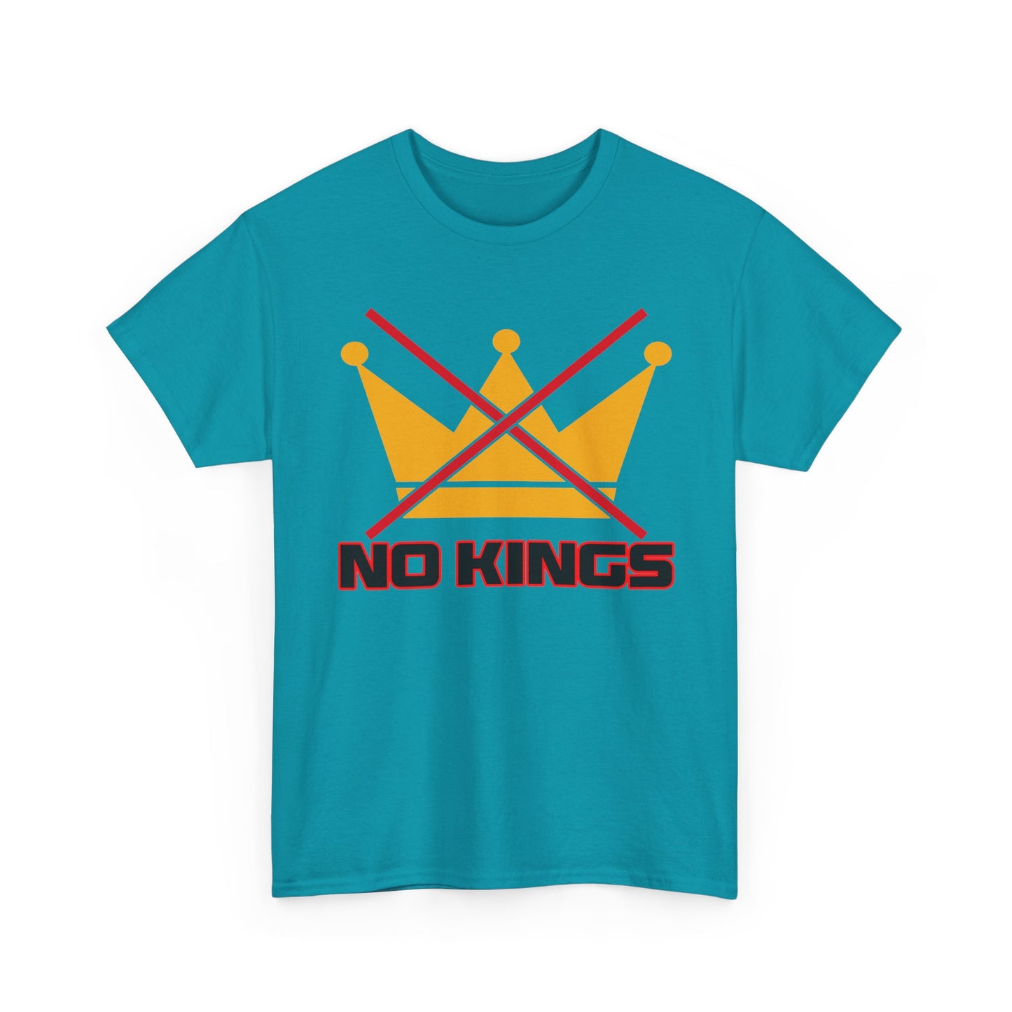 No Kings Unisex Tee - Graphic Printed T-Shirt