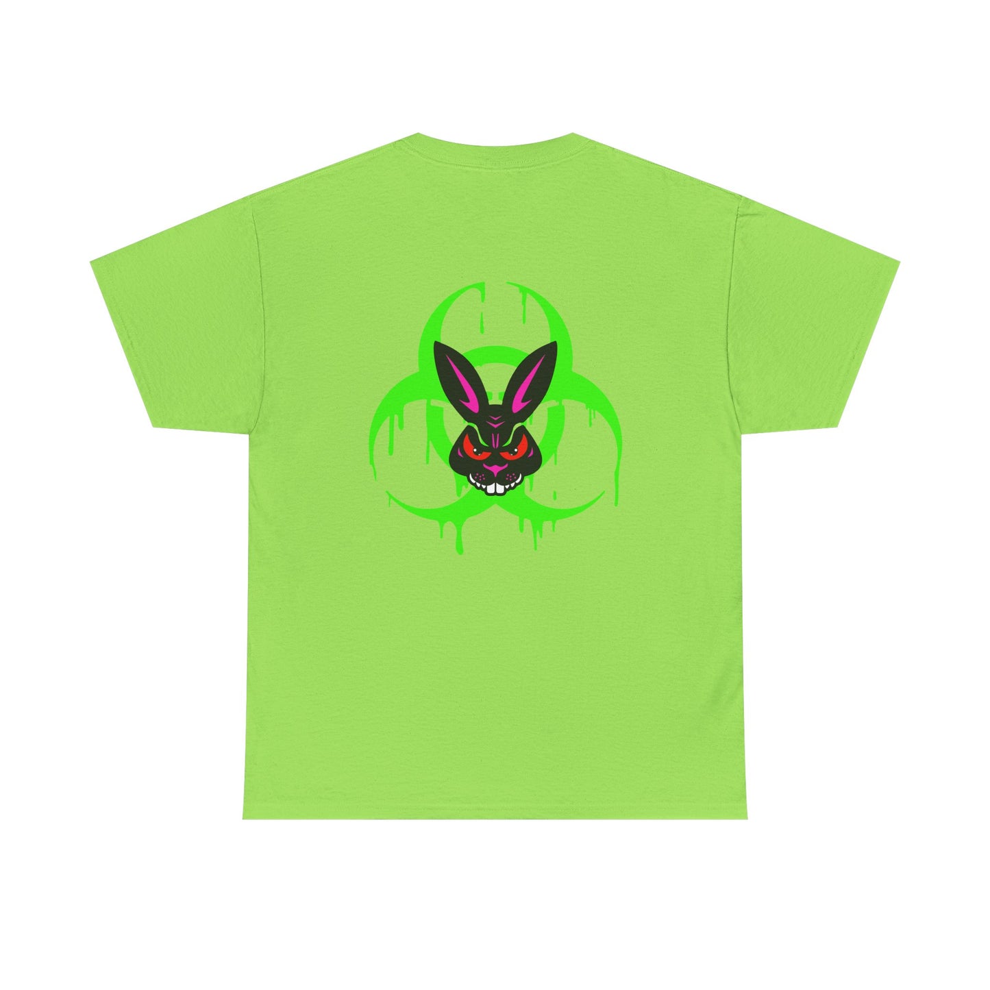 Toxic Bunny, Rad Moto Bunny, Heavy Cotton T-Shirt