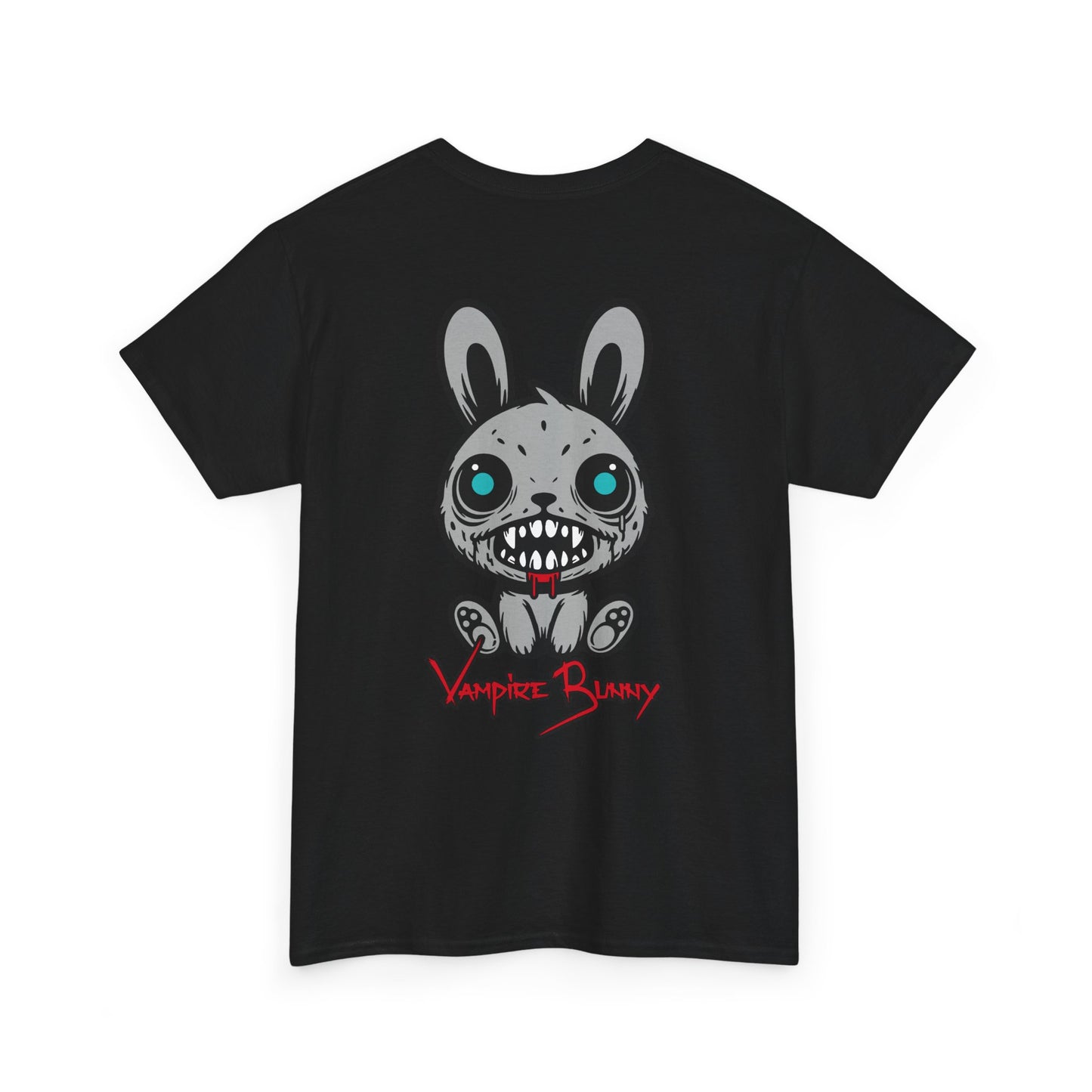Vampire Bunny, Rad Moto Bunny, Heavy Cotton T-Shirt