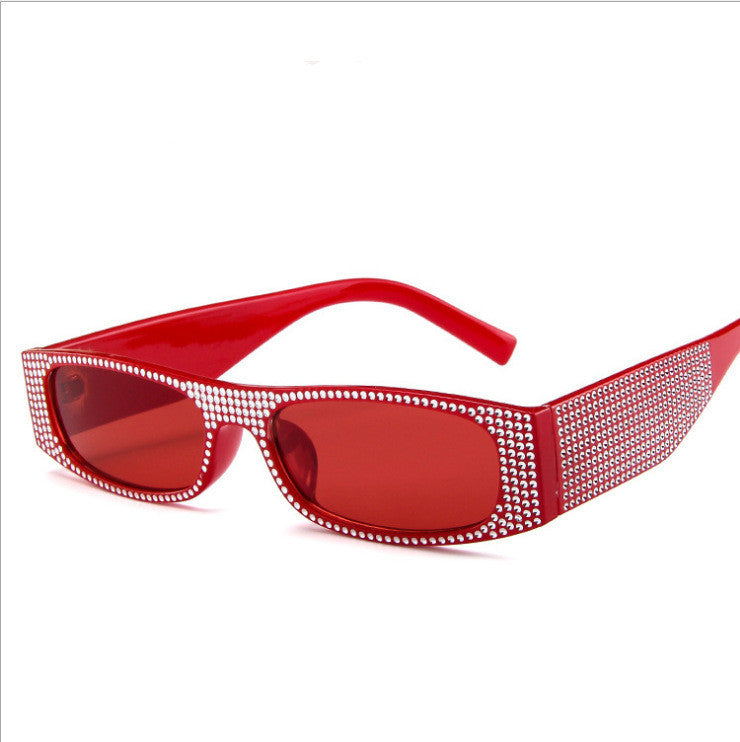 Rhinestone Studded Sunglasses