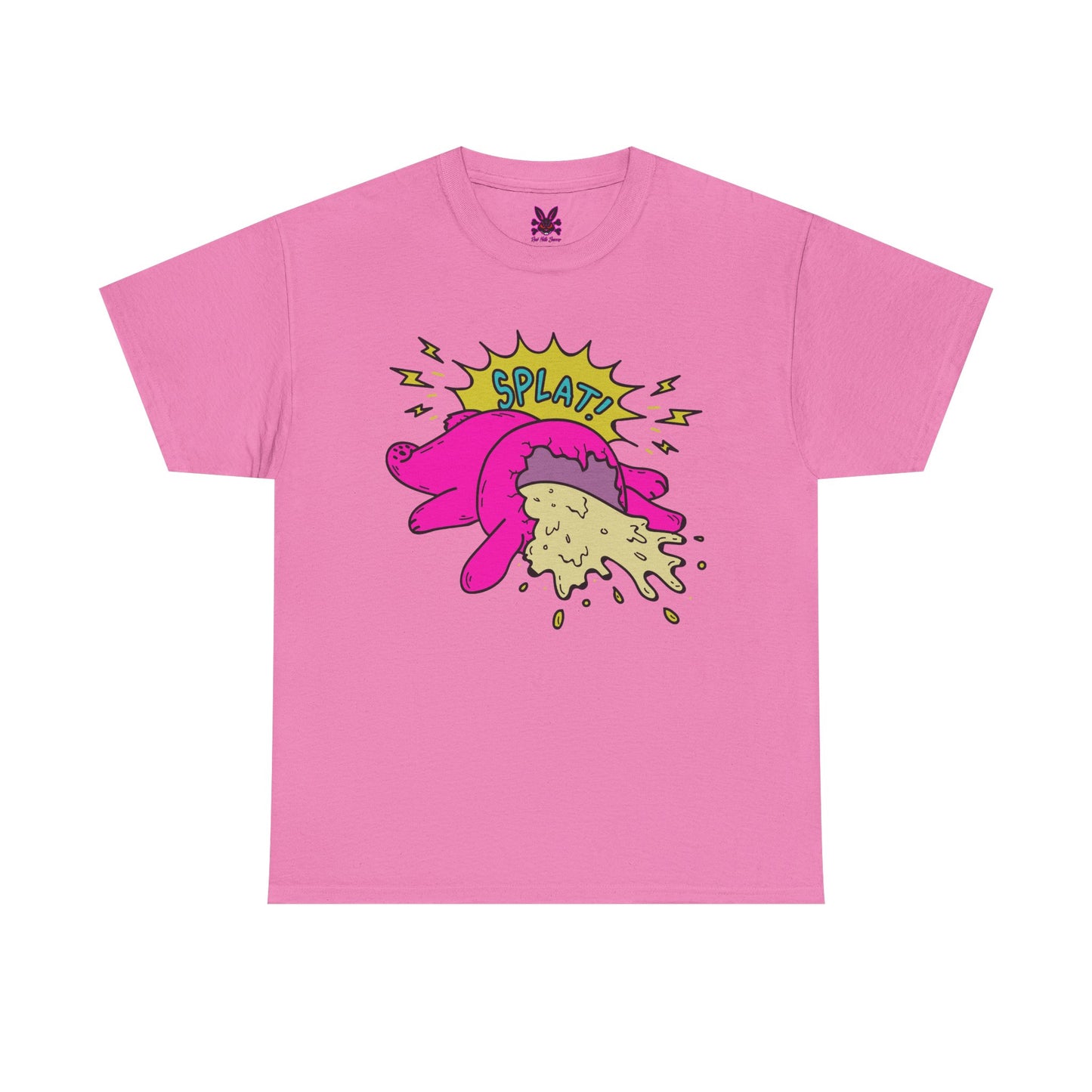 Splat Bunny, Rad Moto Bunny, Heavy Cotton T-Shirt