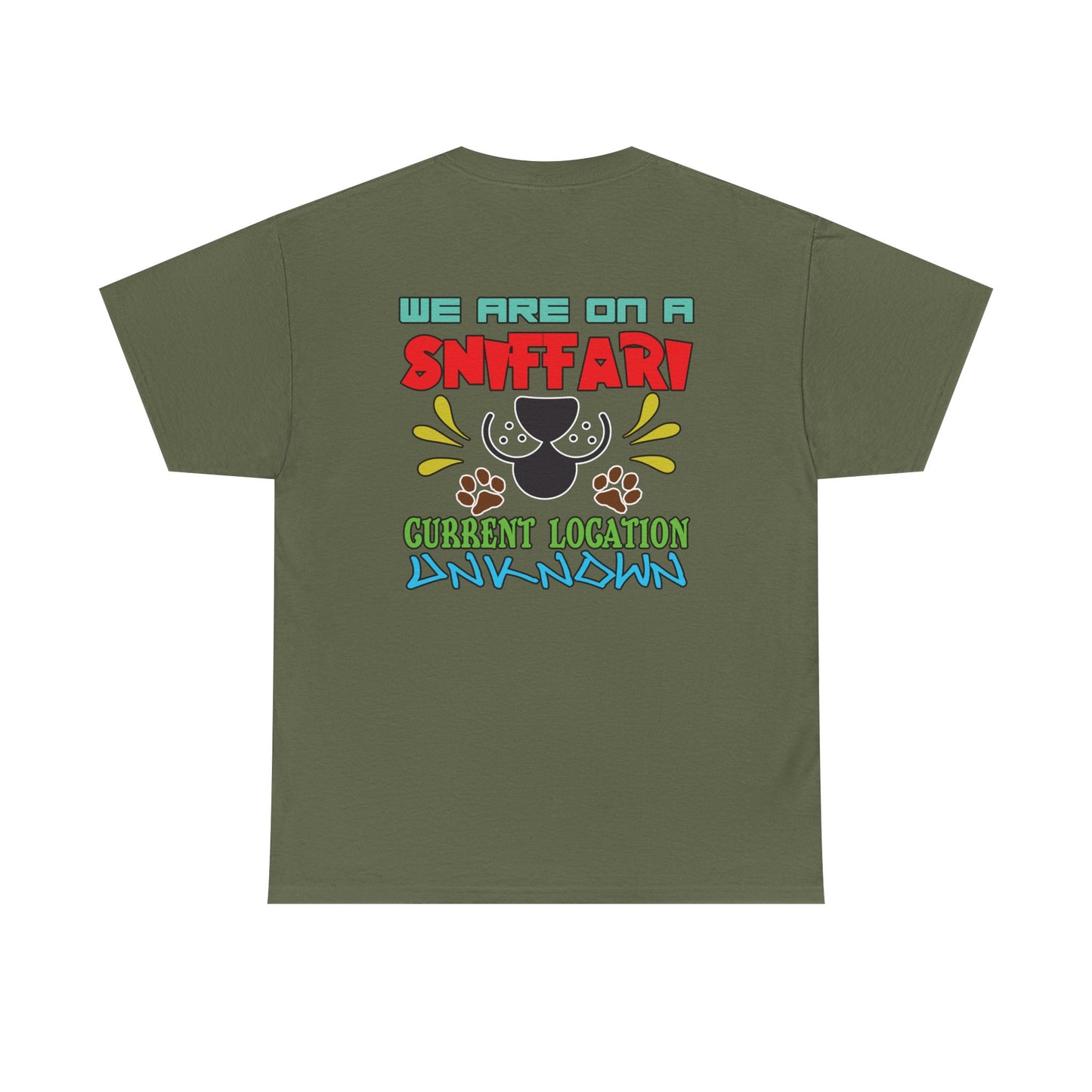 We are on a Sniffari. Heavy Cotton T-Shirt