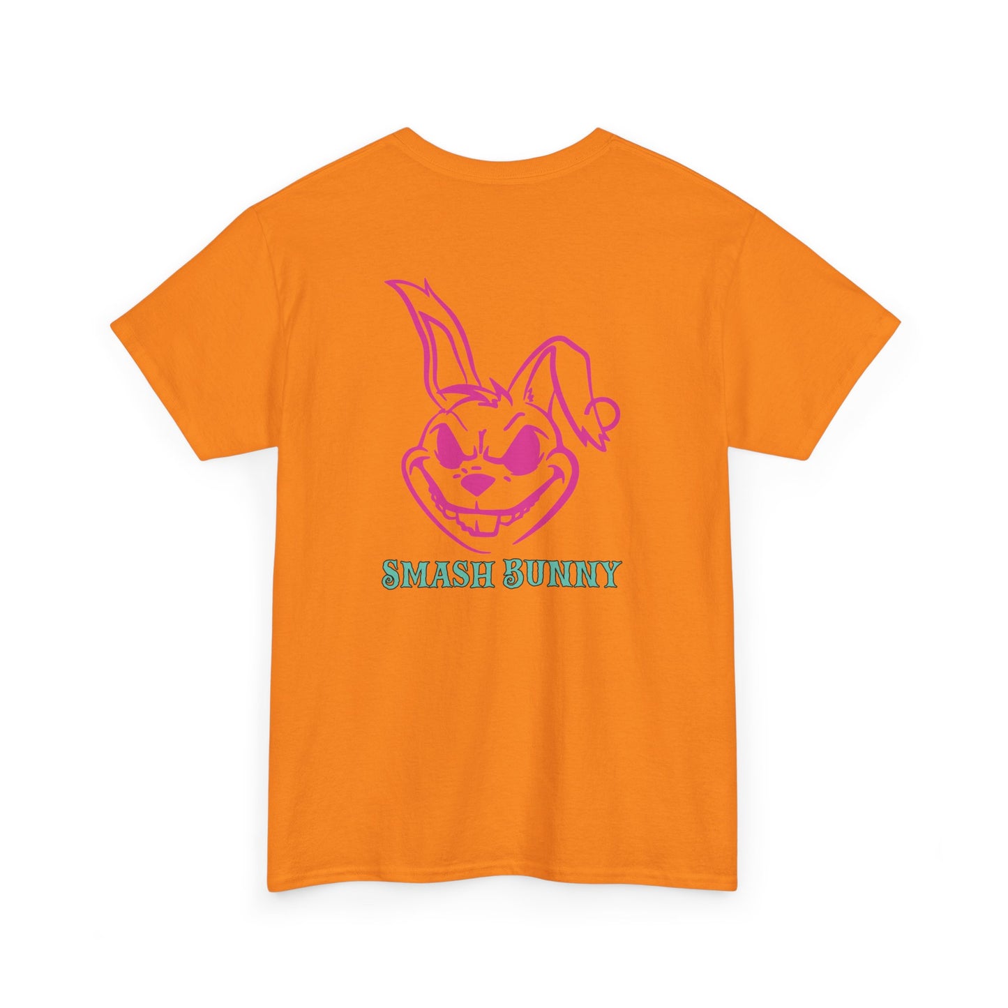 Smash Bunny, Rad Moto Bunny, Heavy Cotton T-Shirt