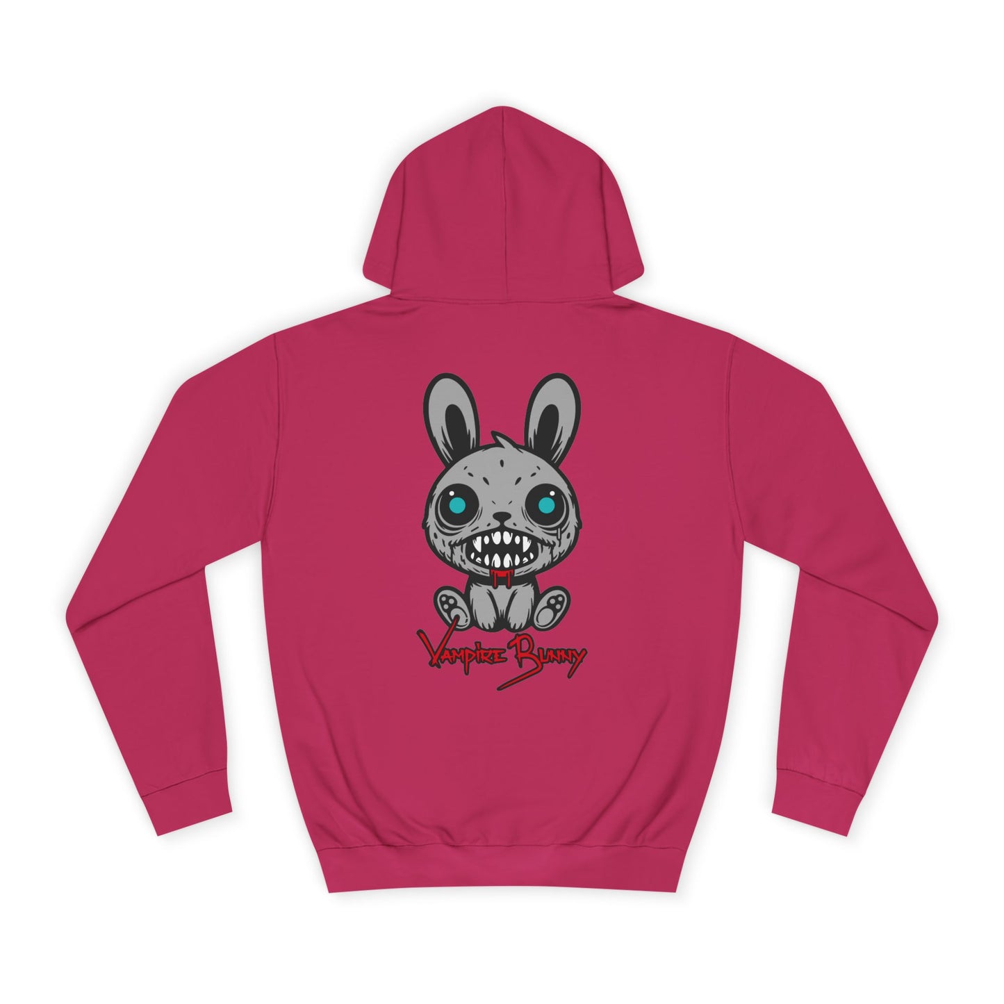 Vampire Bunny, Rad Moto Bunny, Unisex Hoodie - Biker Style Sweatshirt for Motorcycle Enthusiasts