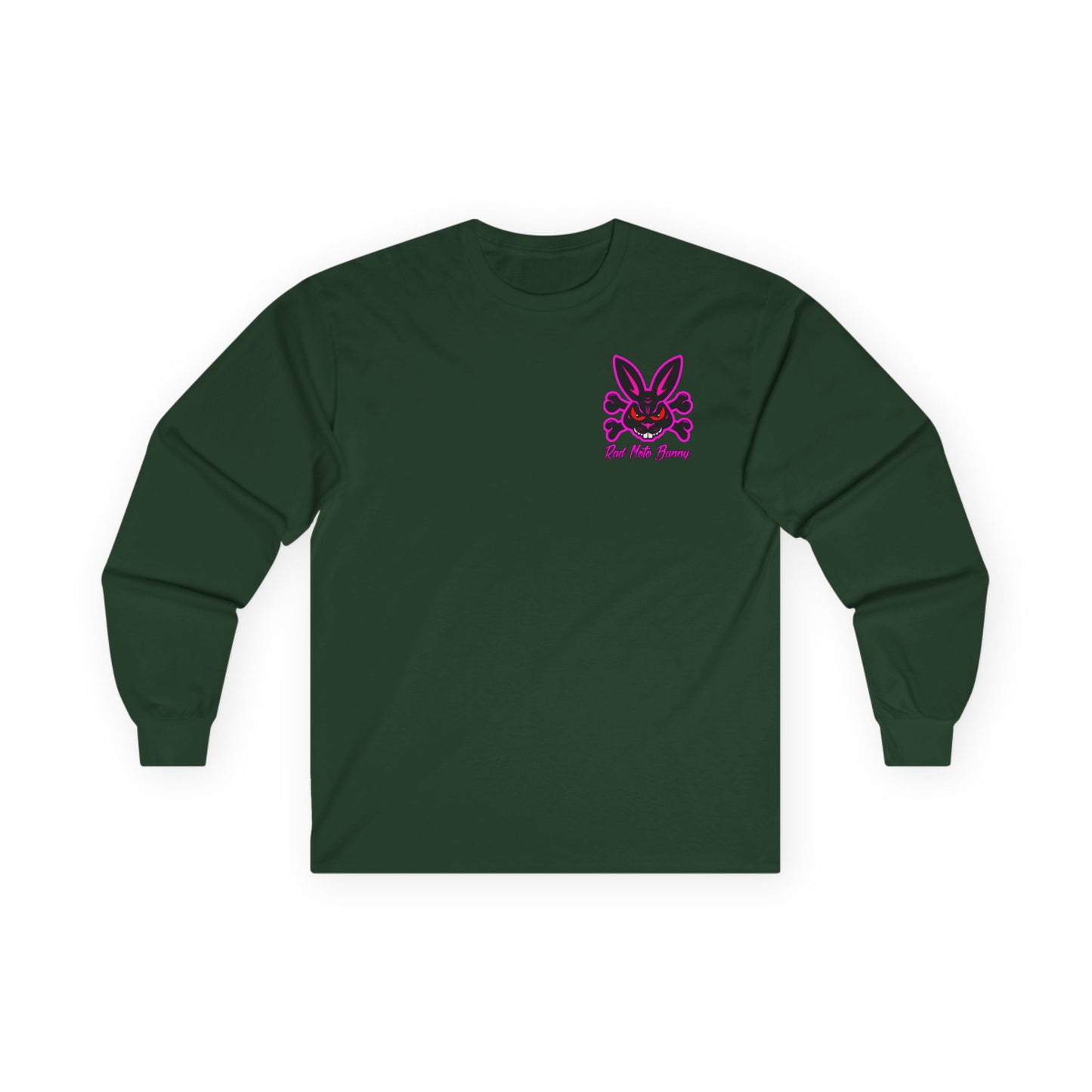 You just got passed by a Girl, Rad Moto Bunny, Unisex Long Sleeve Tee - Bold Graphic T-Shirt for Motorcycle Enthusiasts