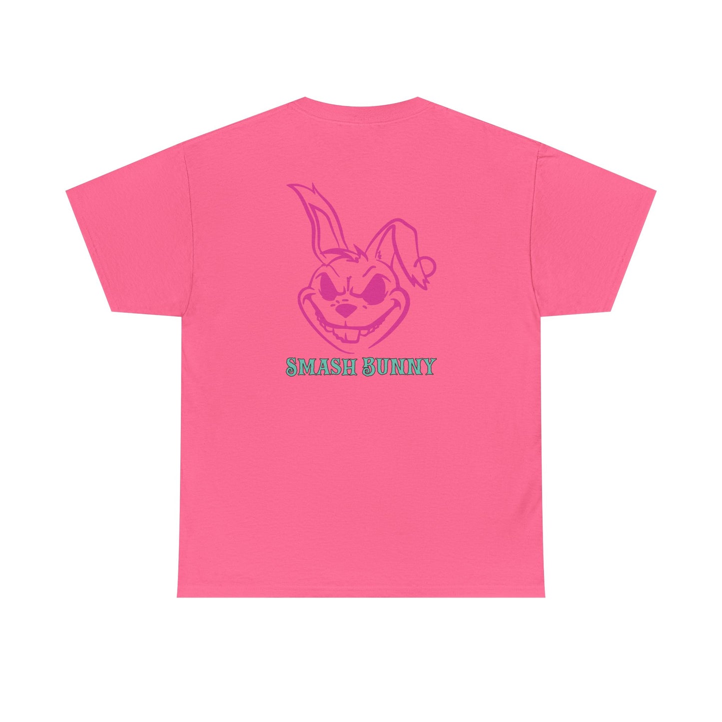 Smash Bunny, Rad Moto Bunny, Heavy Cotton T-Shirt