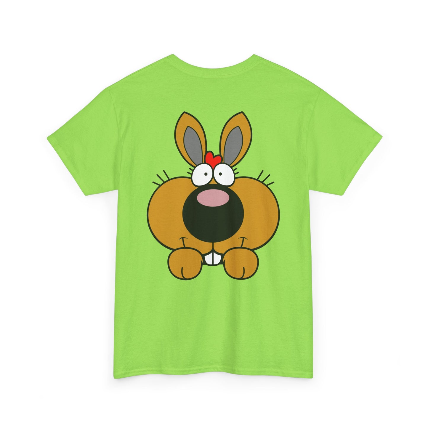 Love Bunny, Rad Moto Bunny, Heavy Cotton T-Shirt