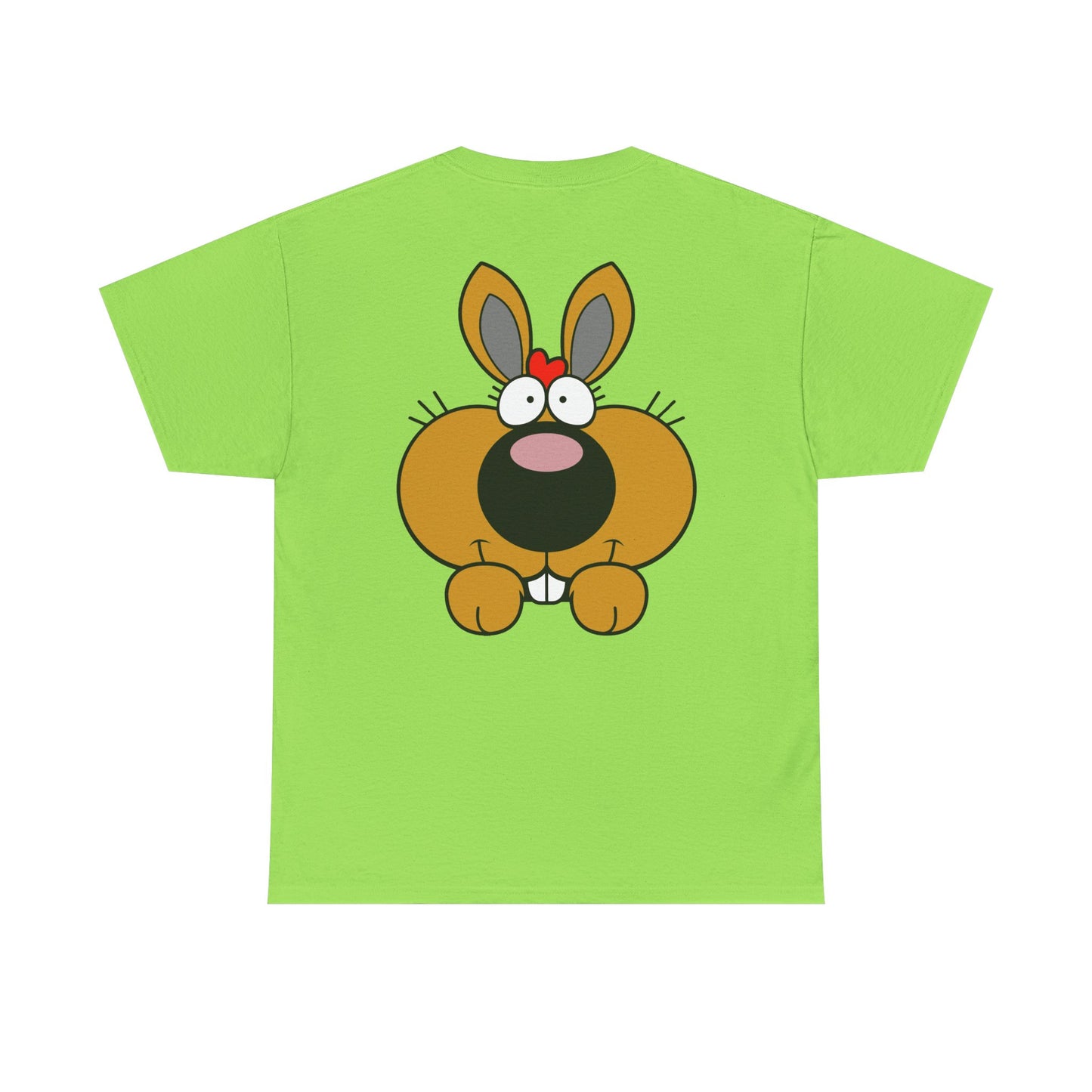 Love Bunny, Rad Moto Bunny, Heavy Cotton T-Shirt
