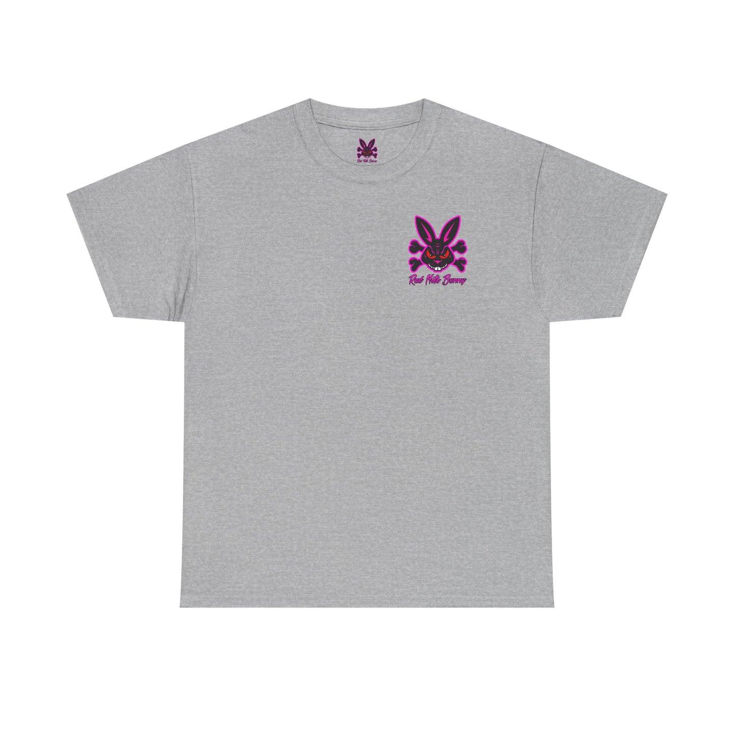 Da Bunny Bomb, Rad Moto Bunny, Heavy Cotton T-Shirt