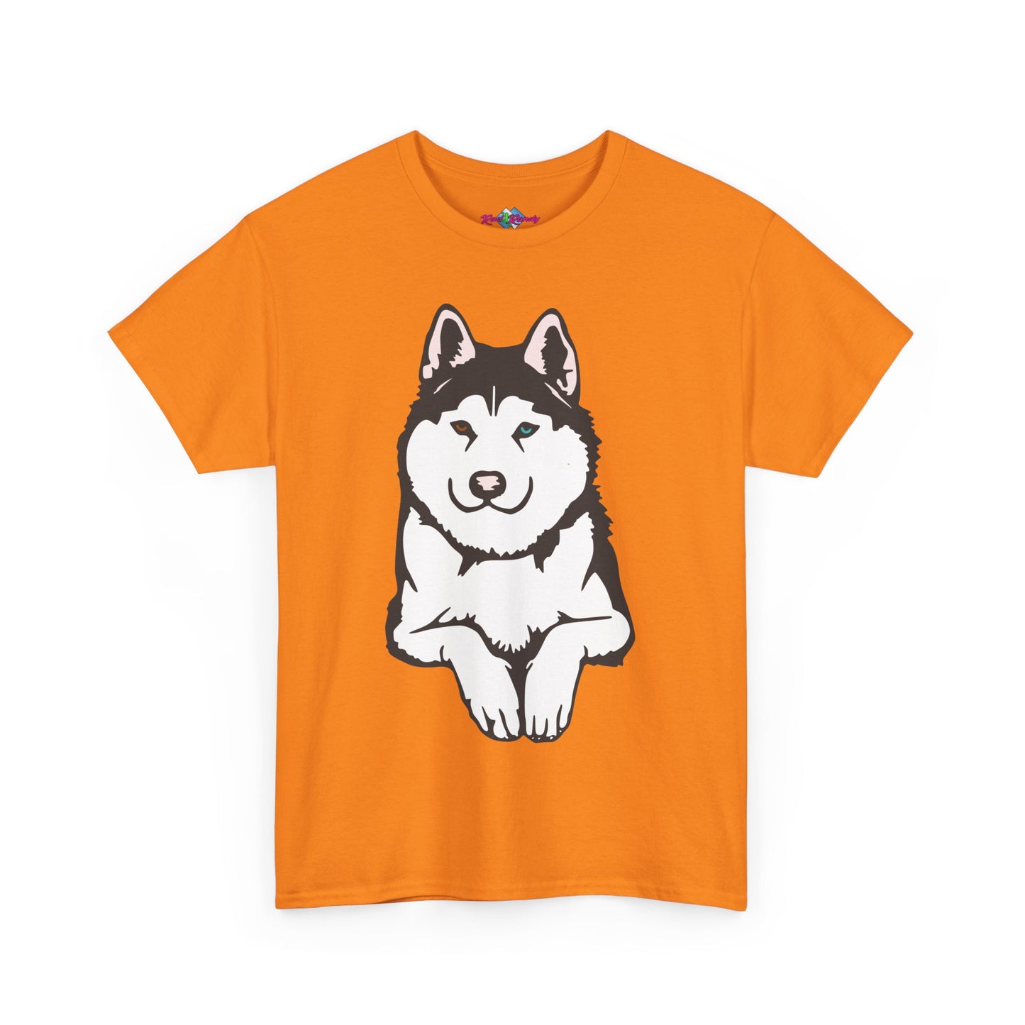 Casual Husky. Heavy Cotton T-Shirt
