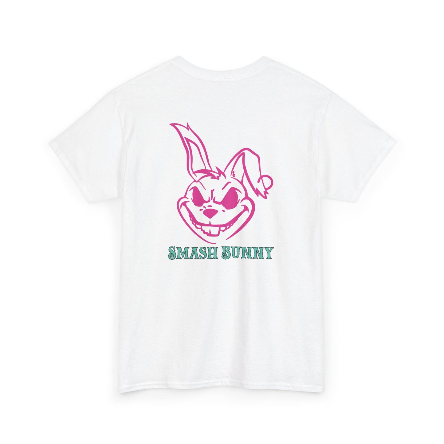 Smash Bunny, Rad Moto Bunny, Heavy Cotton T-Shirt