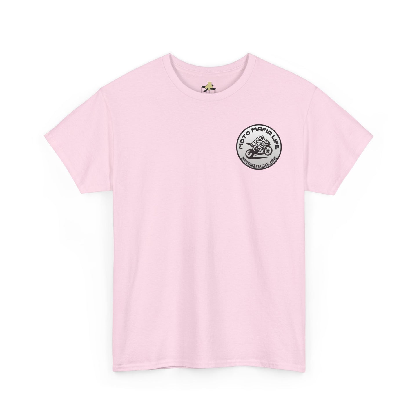 Be Brave, Never Give up, Moto Mafia Life, Heavy Cotton T-Shirt