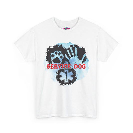 Best Friends, Service Dog. Heavy Cotton T-Shirt