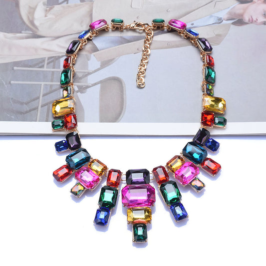 Luxurious Big Gem Necklace