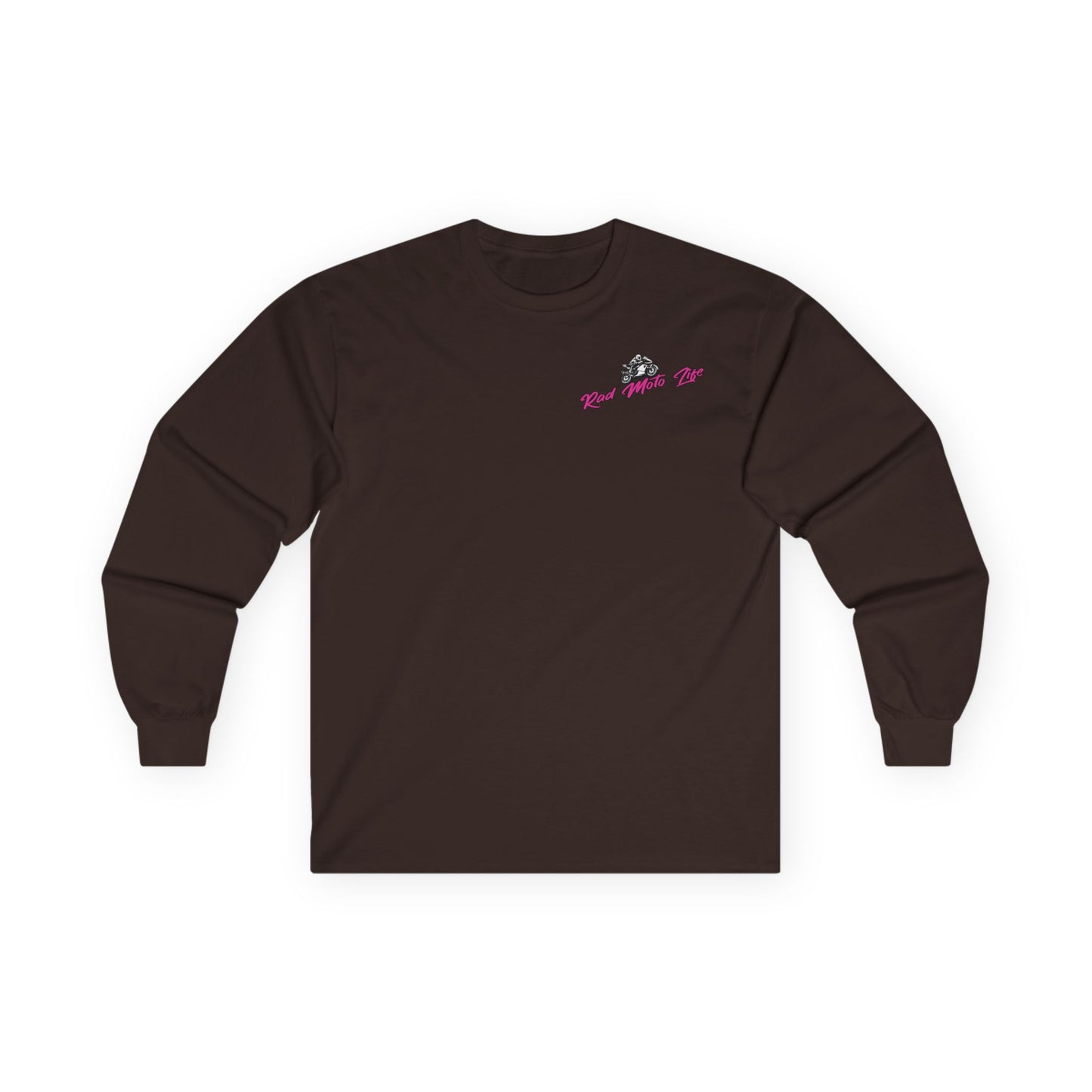 Life Behind Bars, Rad Moto Life Unisex Long Sleeve Tee - Bold Graphic T-Shirt for Motorcycle Enthusiasts
