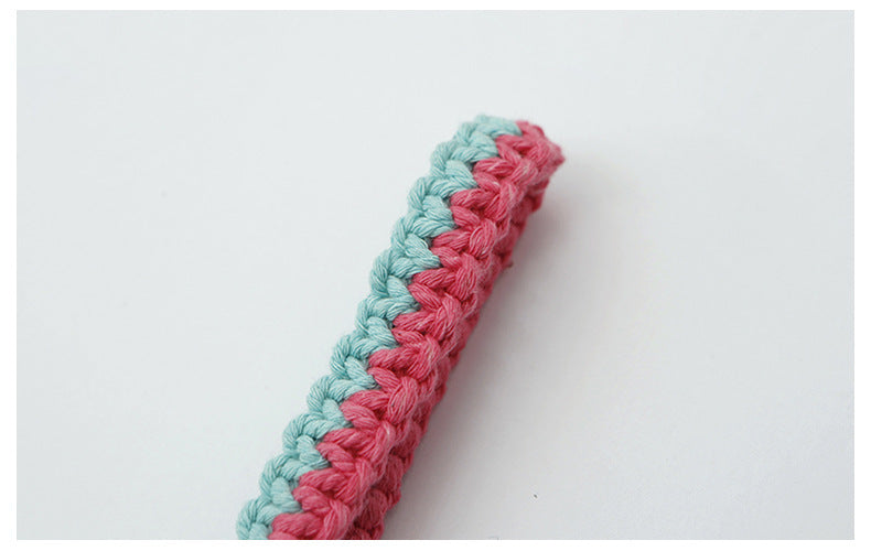 Bohemian Hand-woven Wrist Strap Keychain