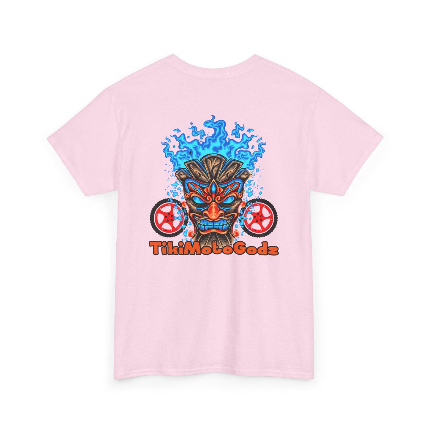 Tiki Moto Godz. Heavy Cotton T-Shirt