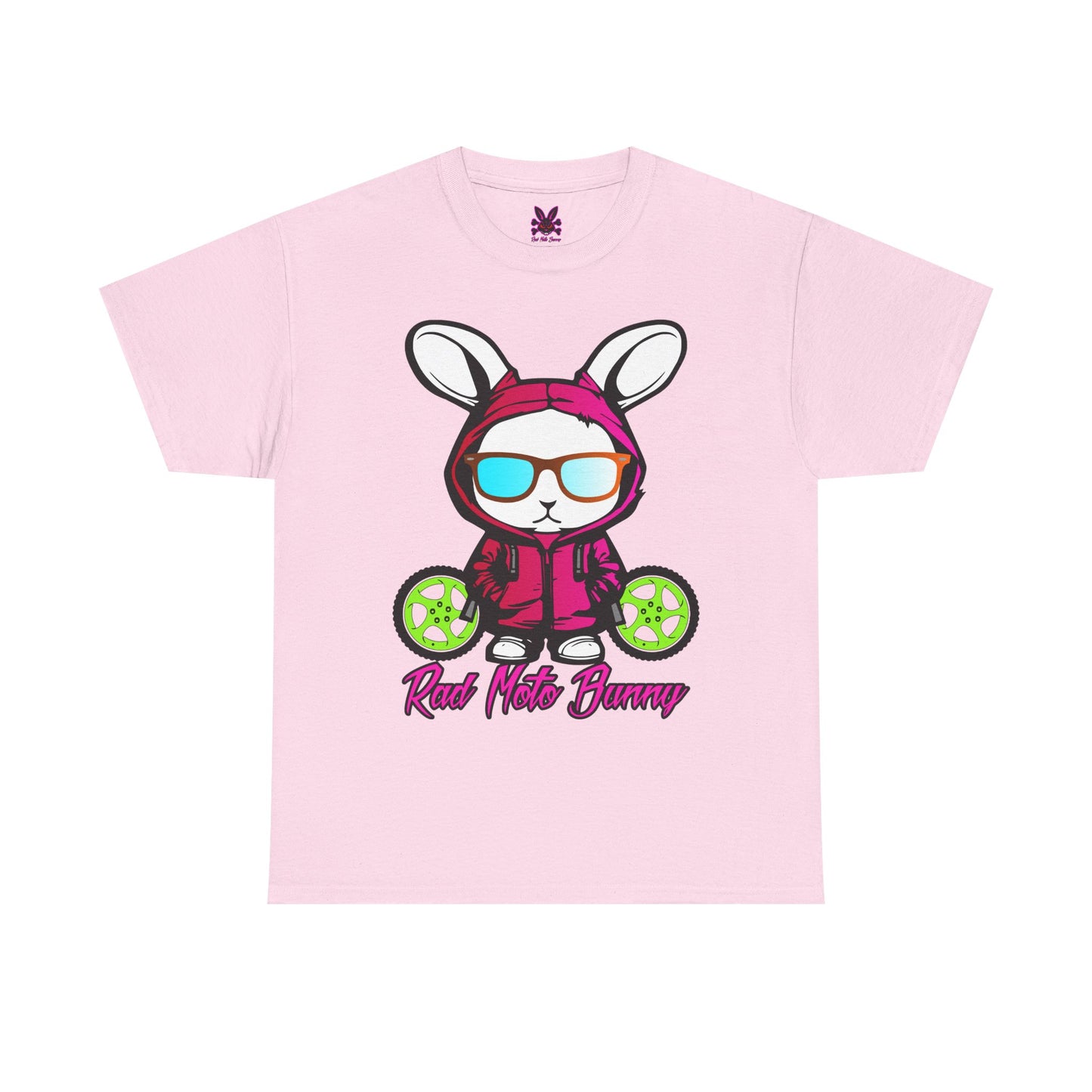 Rad Moto Bunny, Heavy Cotton T-Shirt