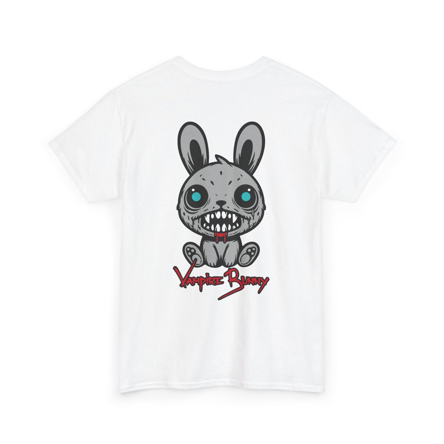 Vampire Bunny, Rad Moto Bunny, Heavy Cotton T-Shirt