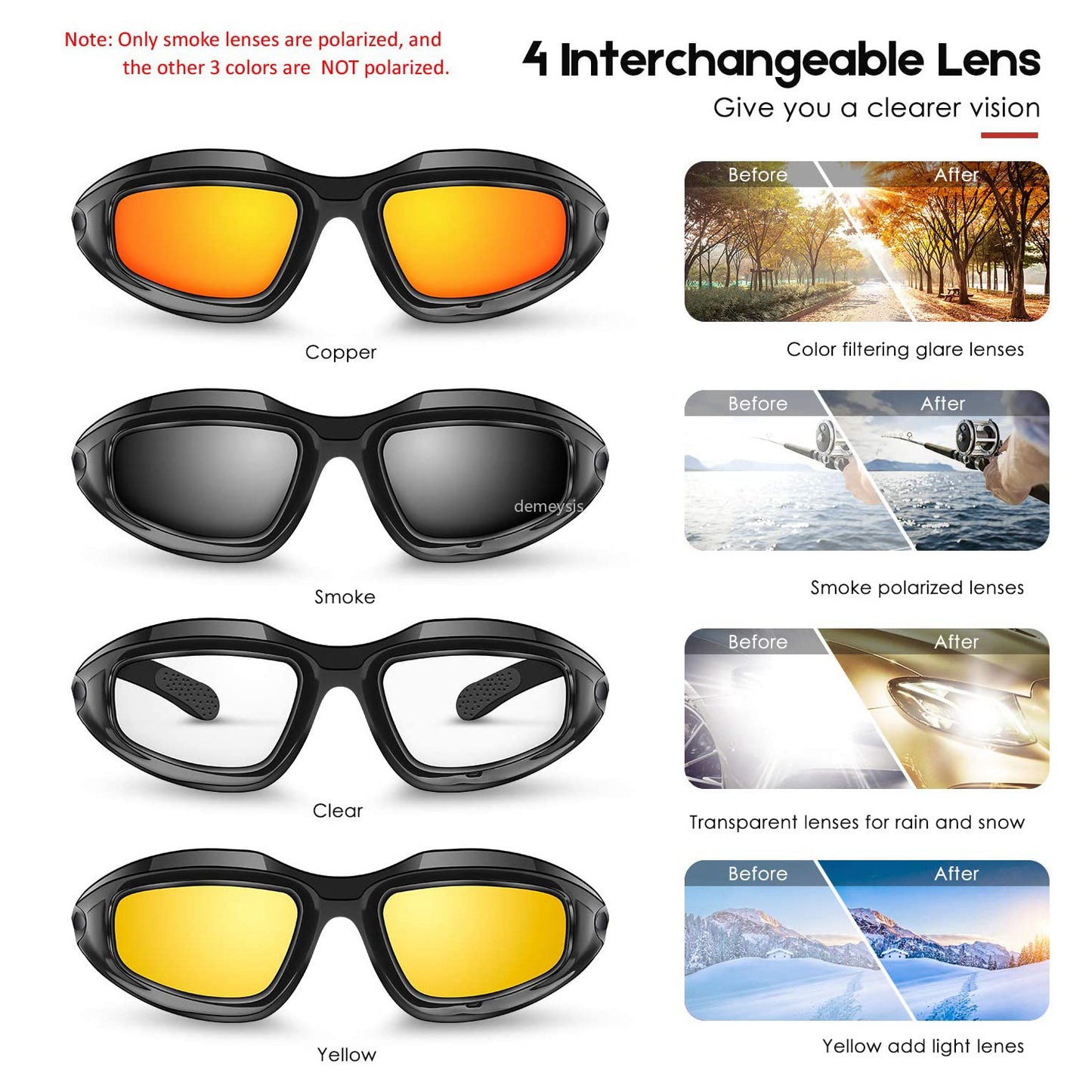 Motorcycle Sunglasses