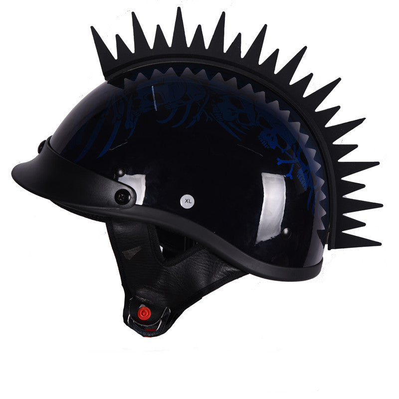 Creative Motorcycle Helmet Spike Shape Decoration