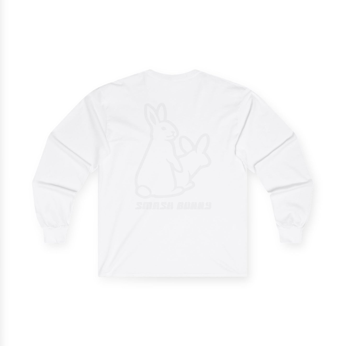 Smash Bunny, Rad Moto Bunny, Unisex Long Sleeve Tee - Bold Graphic T-Shirt for Motorcycle Enthusiasts