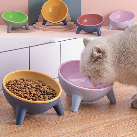 Cat Stand Feeding Bowls
