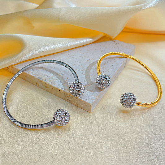 Luxury Full Drill Ball Bracelet
