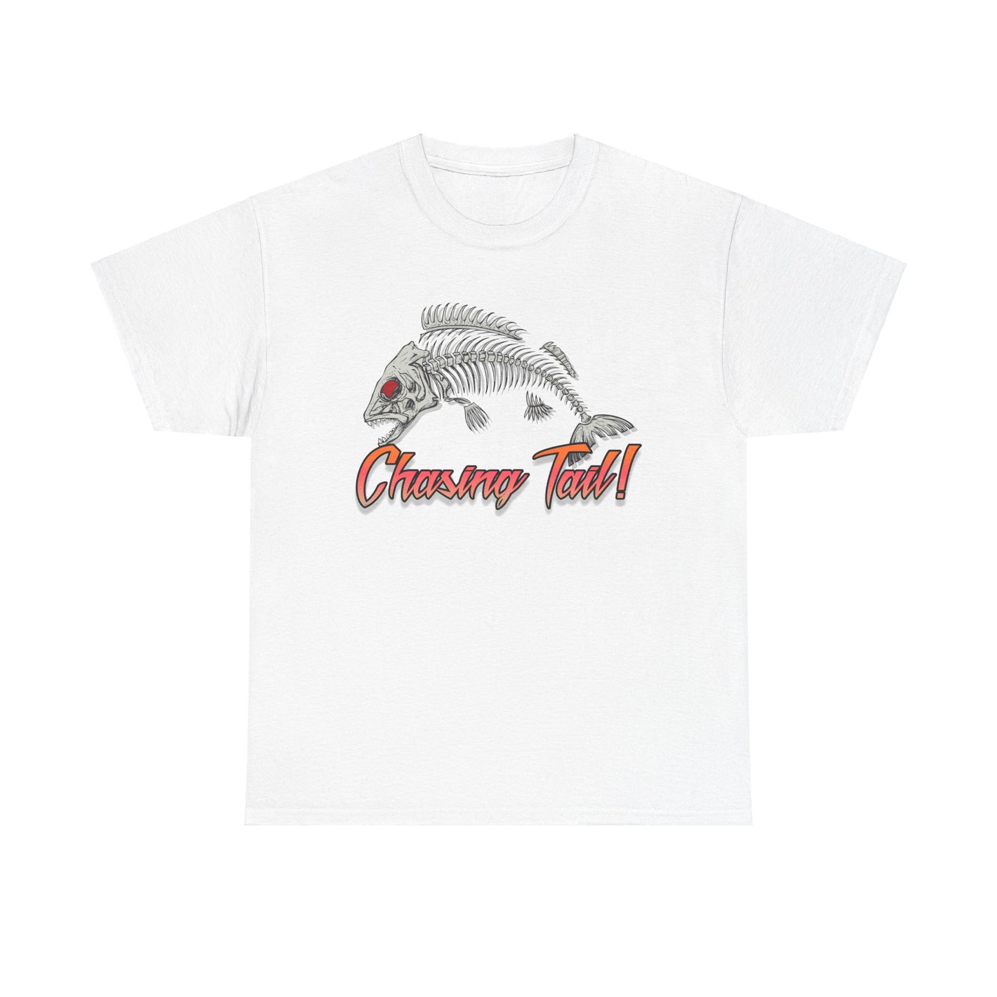 Chasing Tail!. Heavy Cotton T-Shirt