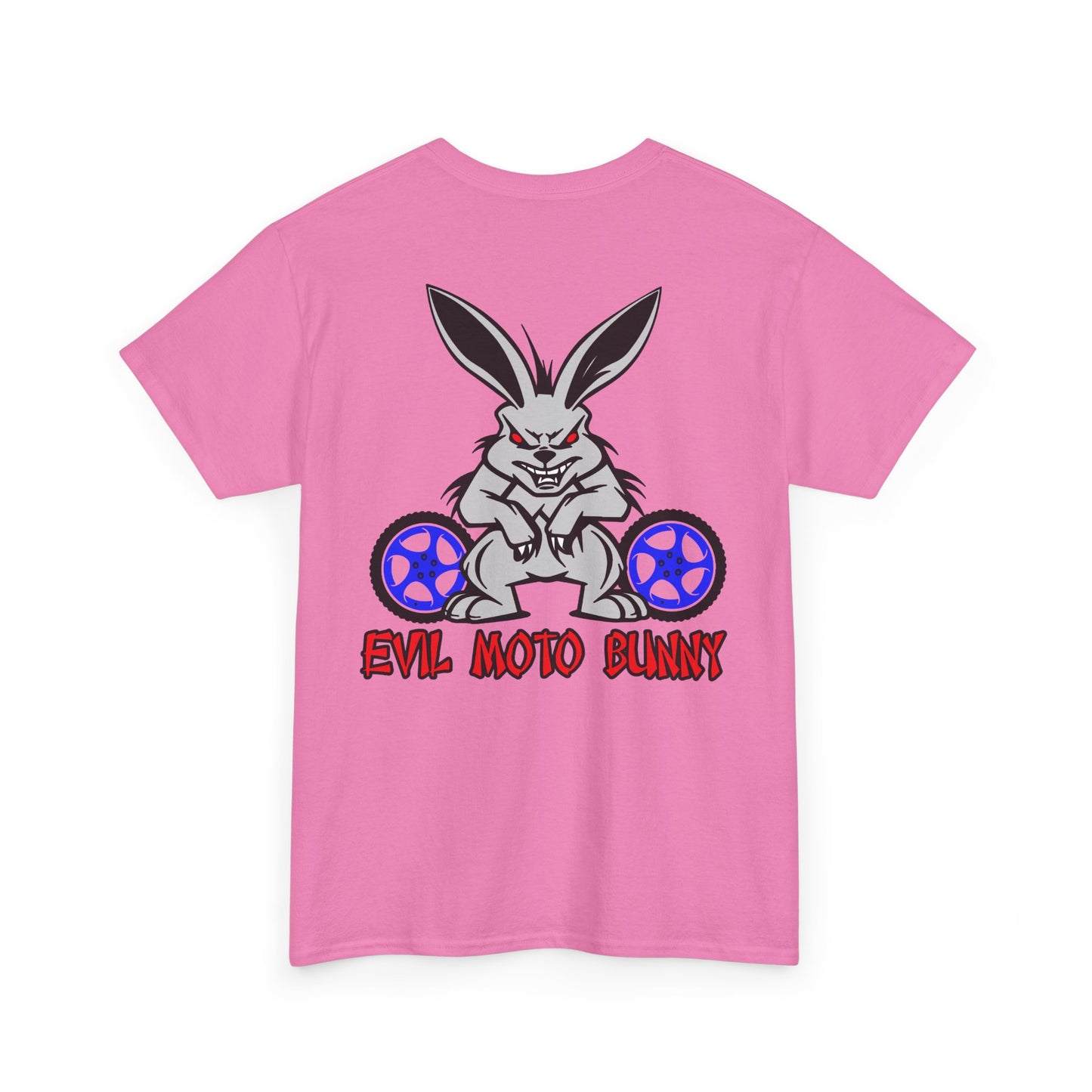 Evil Moto Bunny, Rad Moto Bunny, Heavy Cotton T-Shirt