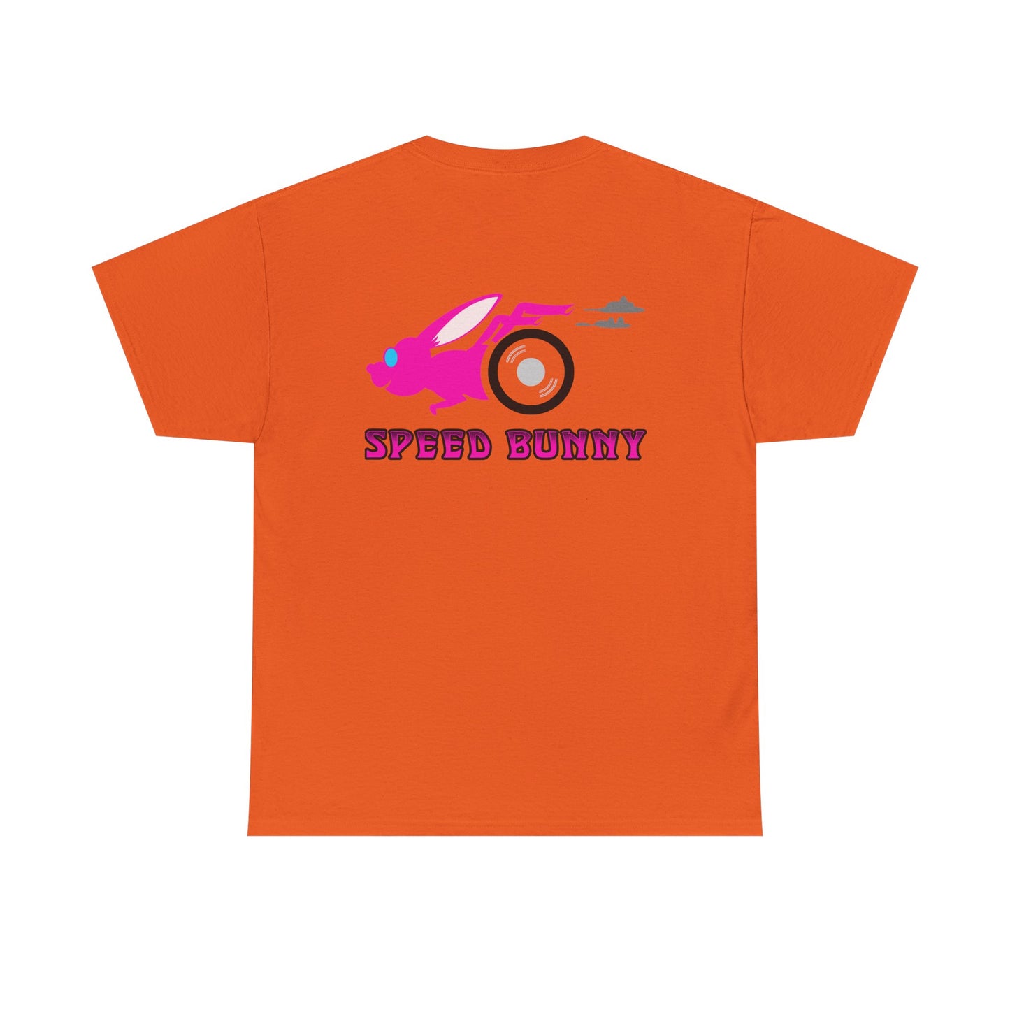 Speed Bunny, Rad Moto Bunny, Heavy Cotton T-Shirt
