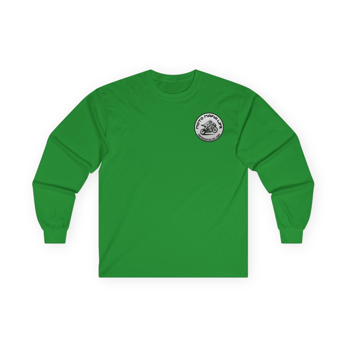 Born for Speed, Moto Mafia Life Unisex Long Sleeve Tee - Bold Graphic T-Shirt for Motorcycle Enthusiasts