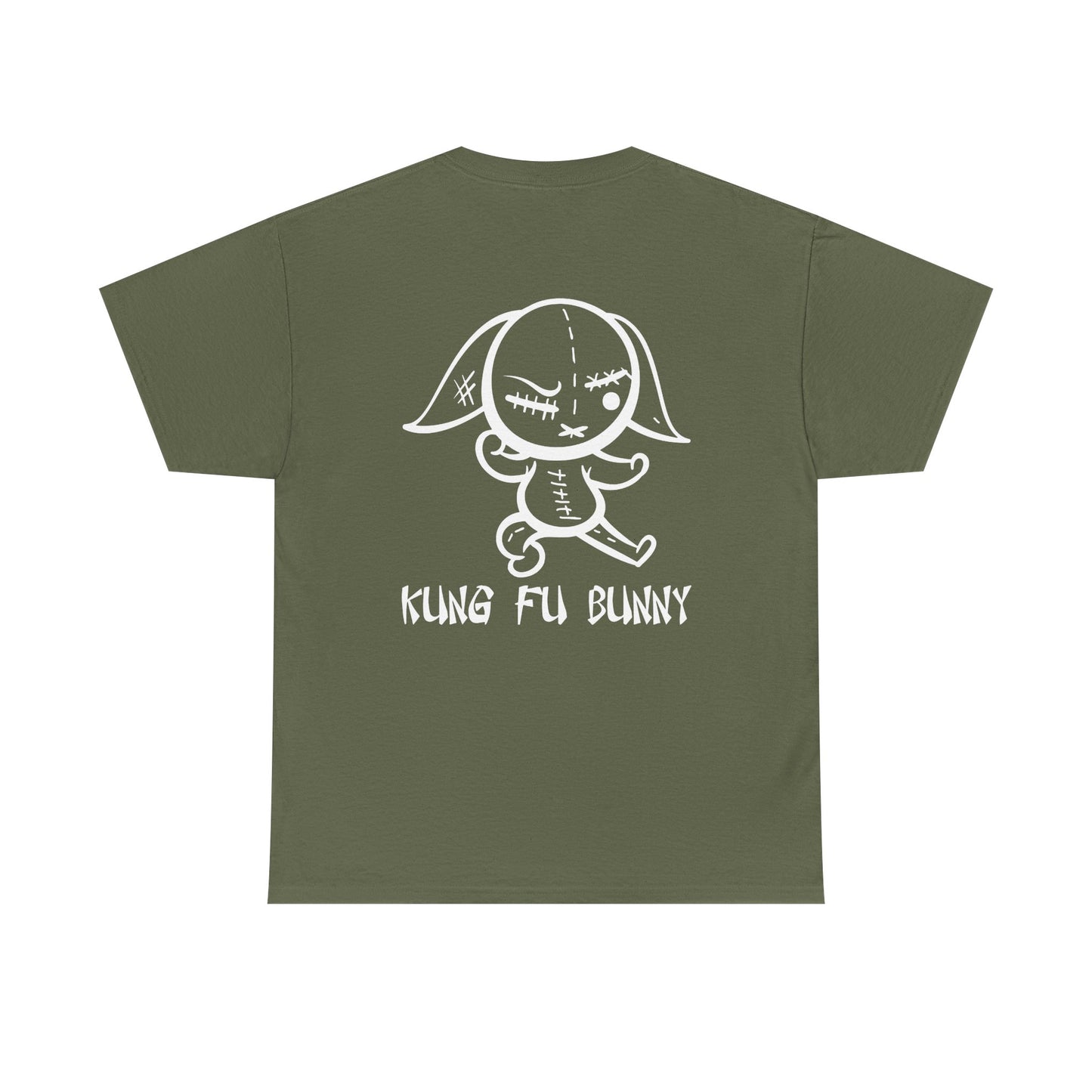 Kung Fu Bunny, Rad Moto Bunny, Heavy Cotton T-Shirt