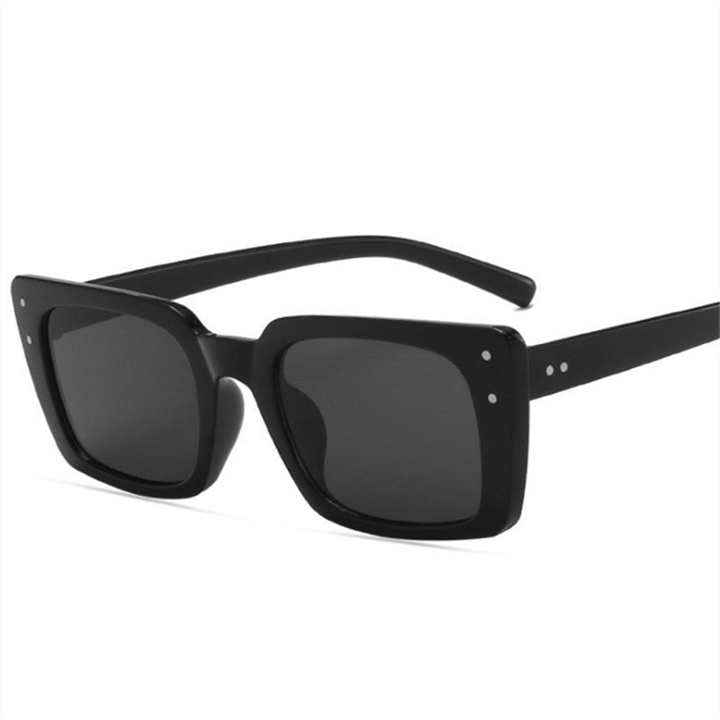 Trendy Squared Small Frame Sunglasses