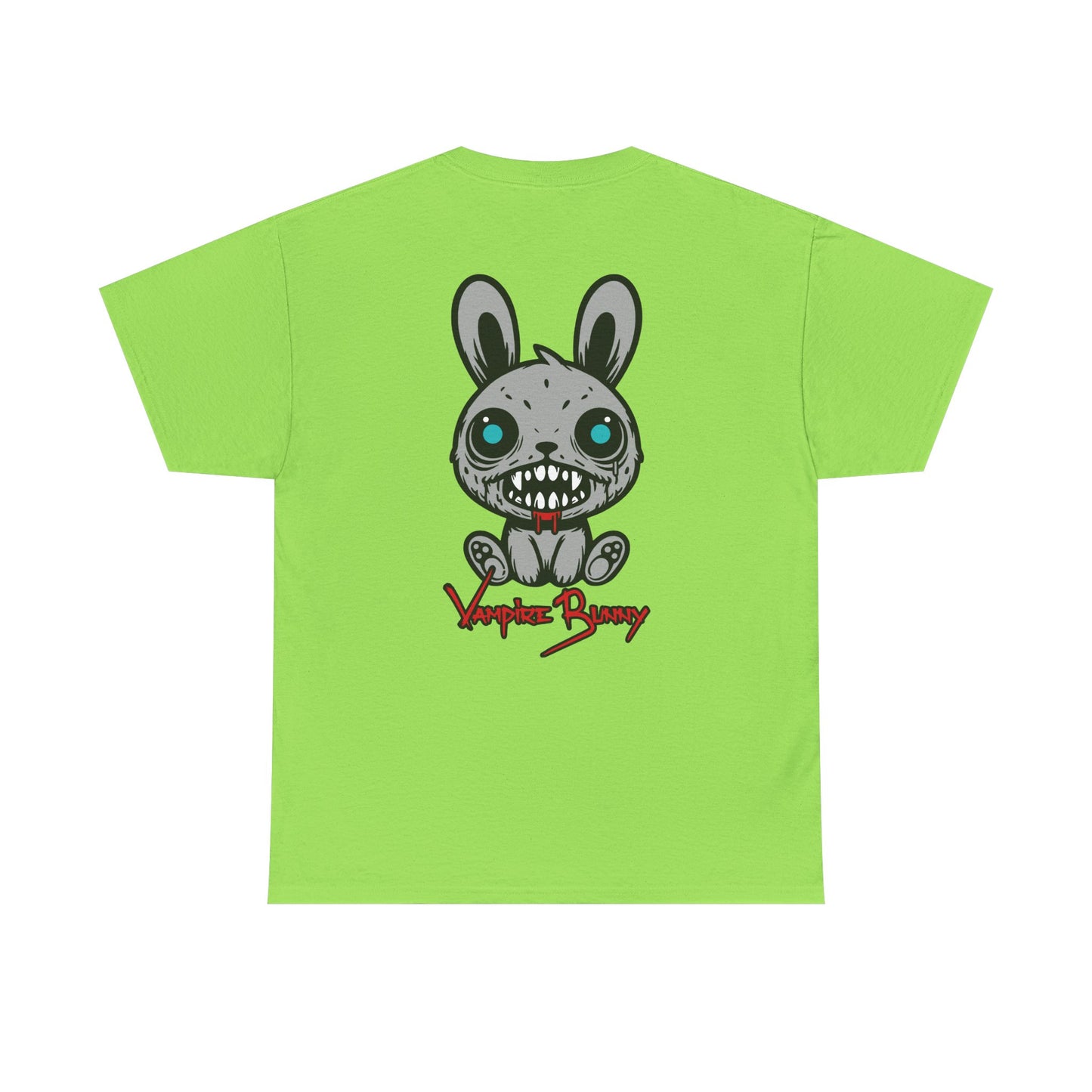 Vampire Bunny, Rad Moto Bunny, Heavy Cotton T-Shirt