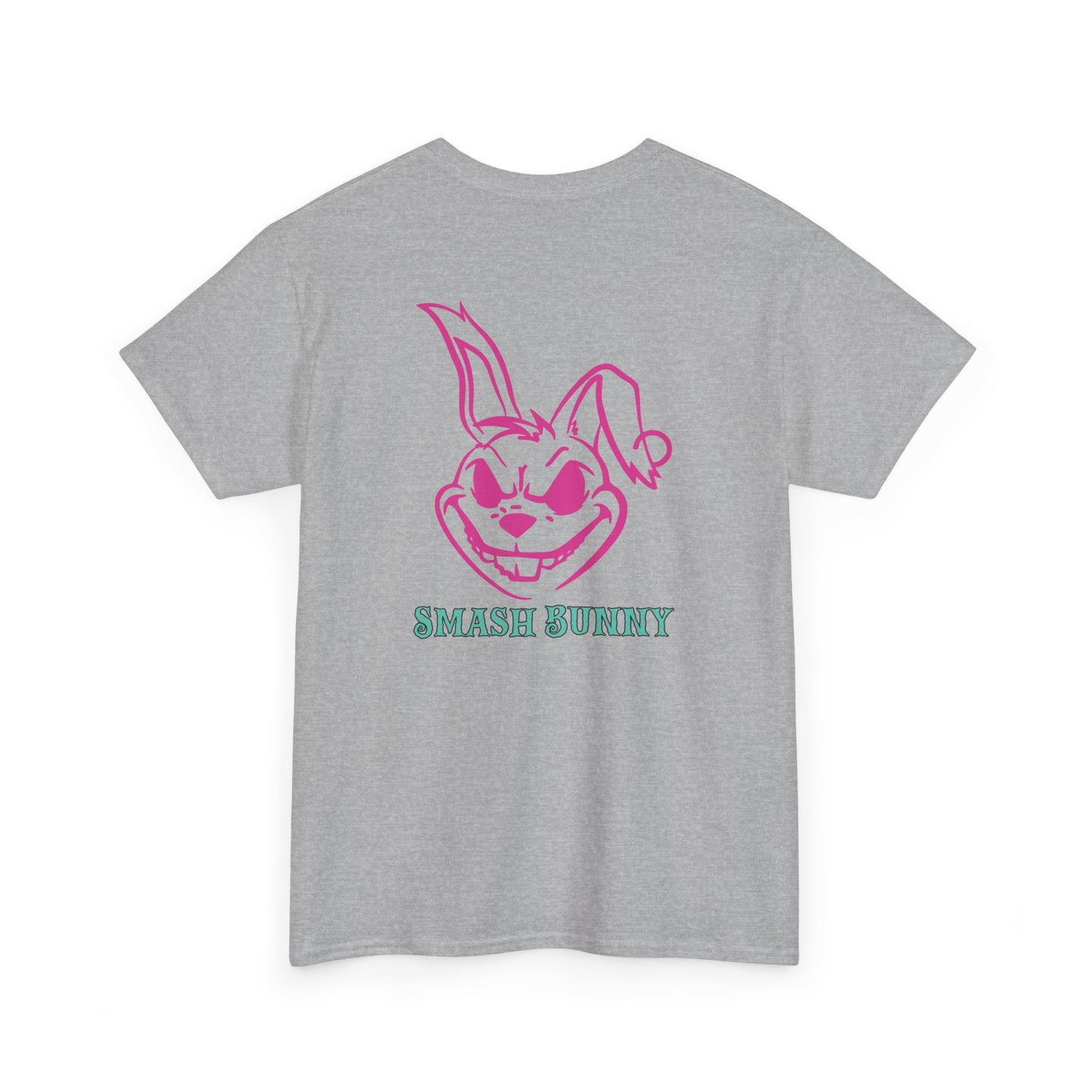 Smash Bunny, Rad Moto Bunny, Heavy Cotton T-Shirt